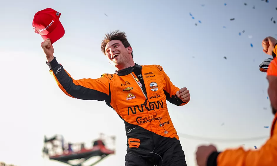 O'Ward Wins at Milwaukee; Power Inches Closer to Palou