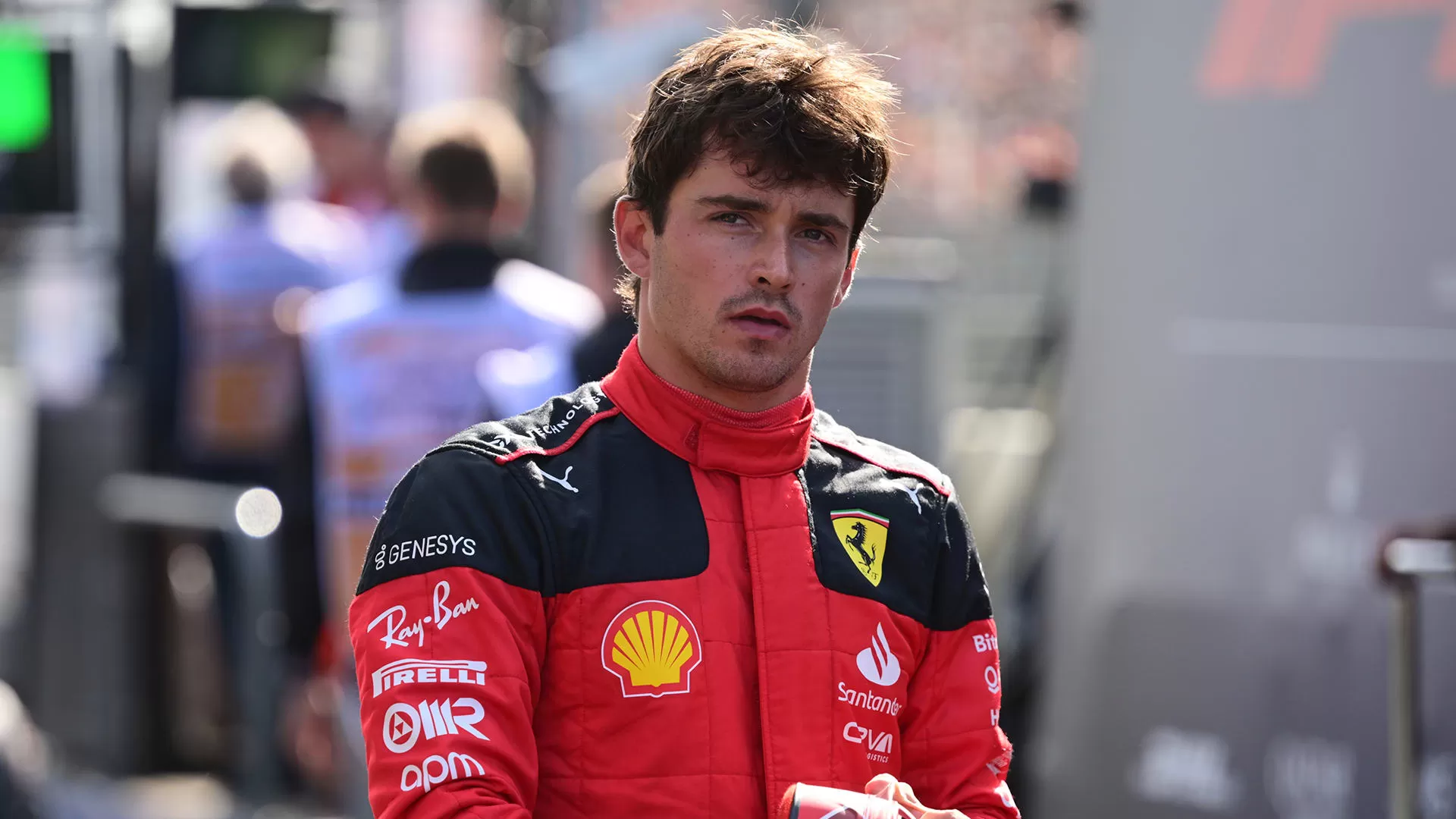 Leclerc says his Ferrari has been 'very difficult to drive' at Zandvoort as  he explains qualifying crash | Formula 1®
