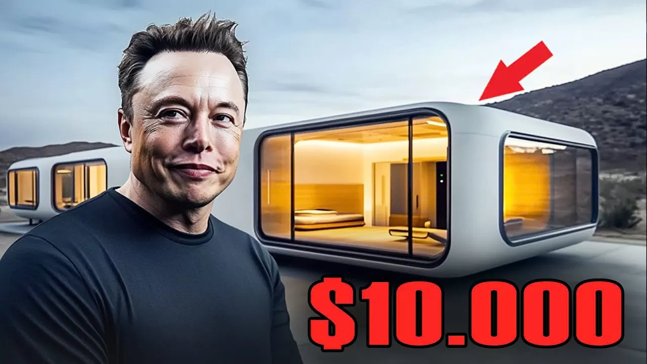IT HAPPENED! Elon Musk’s $10,000 House FINALLY Hitting The Market