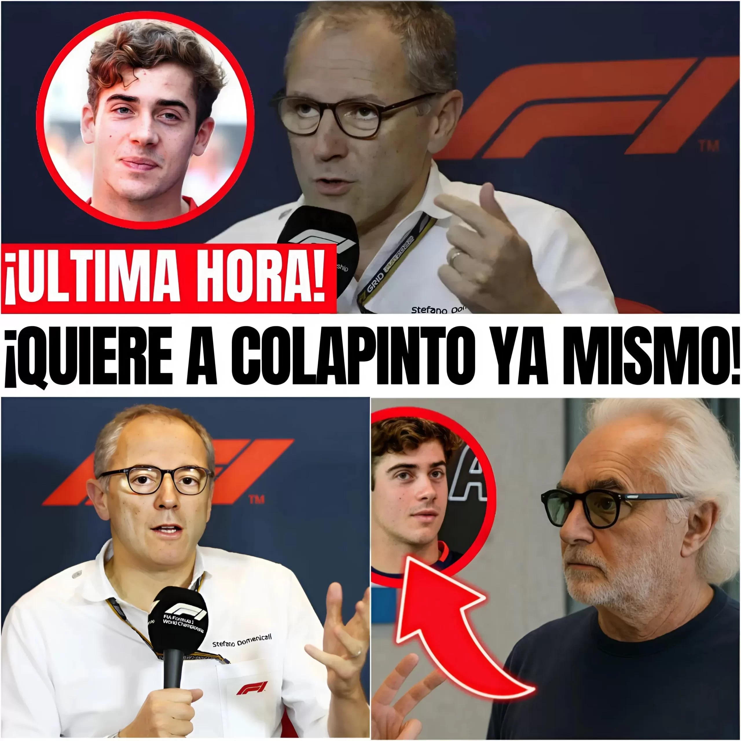 Cover Image for 💣✅ ¡COLAPINTO TITULAR YA! DOMENICALI PONE A ALPINE CONTRA LAS CUERDAS EN LAS NOTICIAS DE F1 DE HOY.