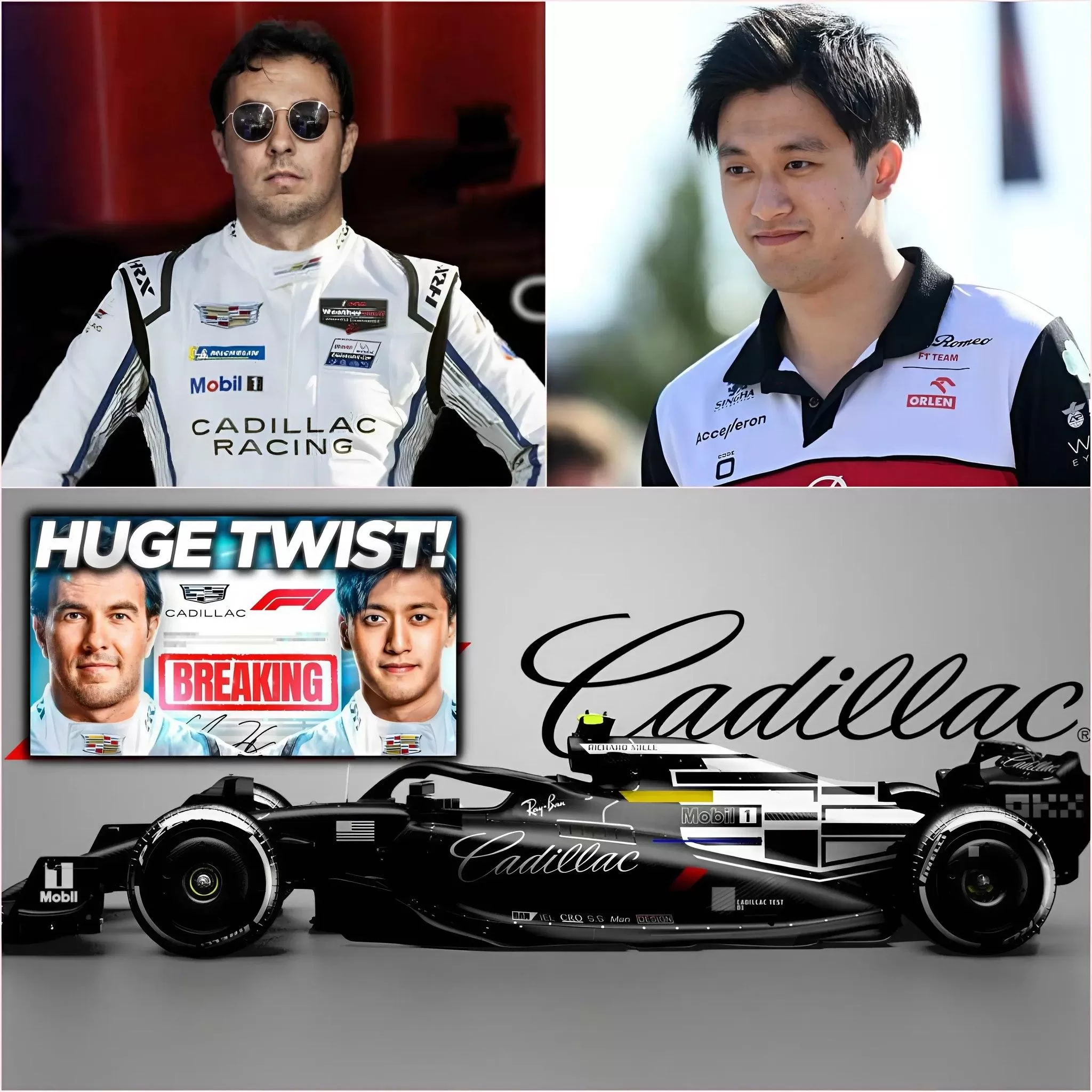 Cover Image for F1 NEWS🔴 SERIOUS INFO Just Got LEAKED About Cadillac’s NEW F1 Driver Lineup!👇