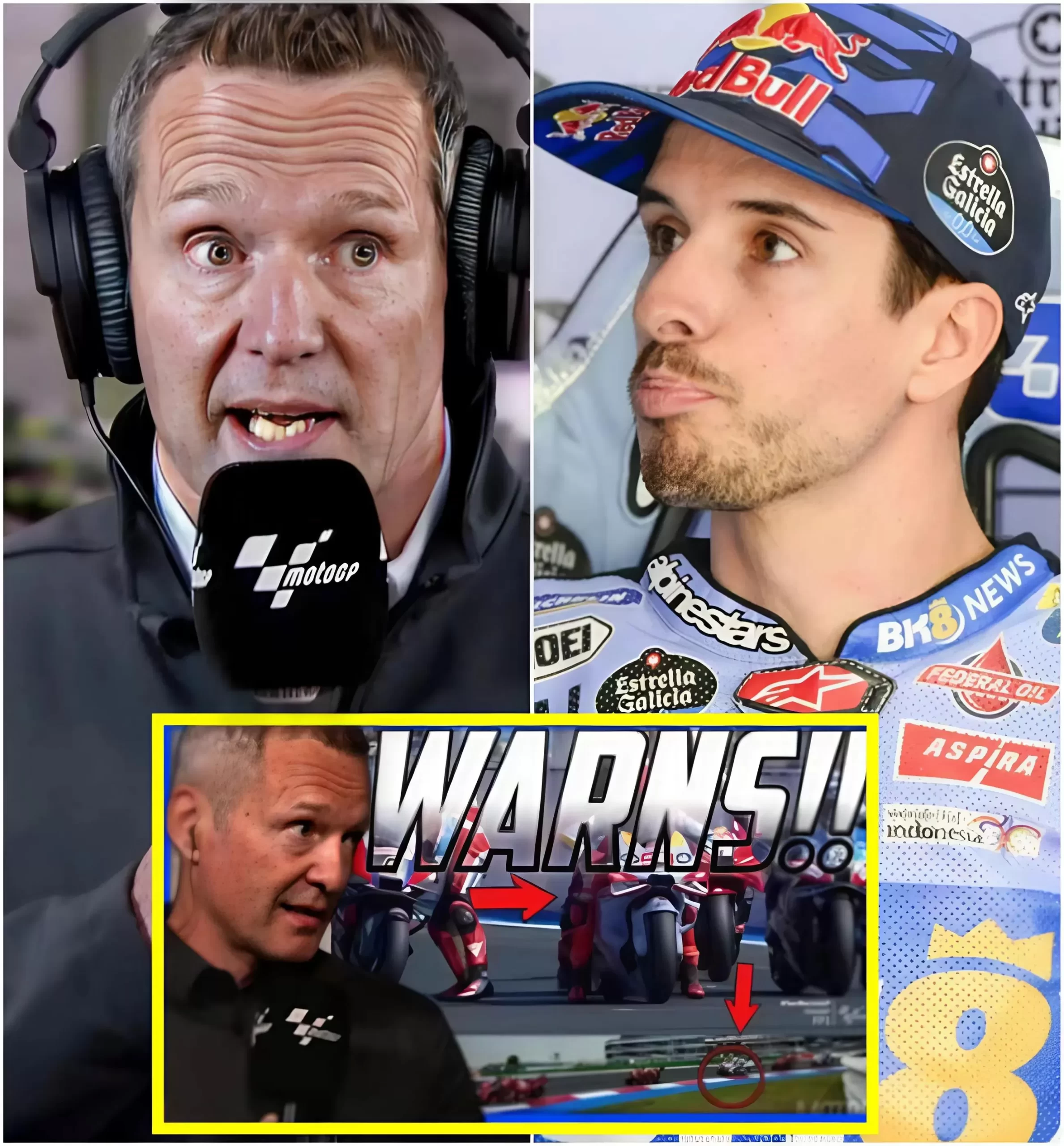 Cover Image for Simon Crafar Issues Strong Warning to Alex Marquez About Potential FIM Penalty for Cheating at Spanish GP