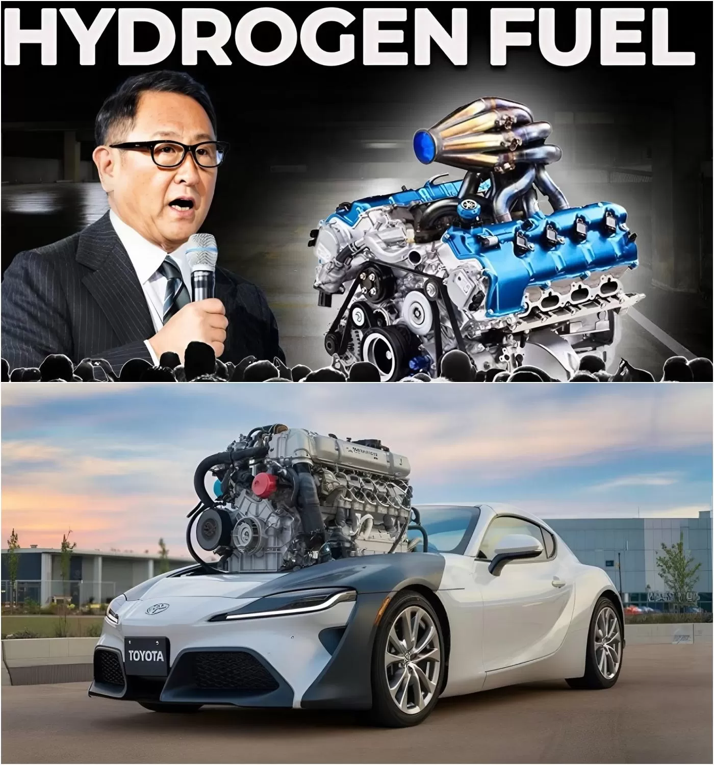 Cover Image for BREAKING NEWS: Toyota enthüllt ENDLICH einen revolutionären WASSERSTOFF-Verbrennungsmotor – die bahnbrechende Technologie, die die Elektrofahrzeugbranche ZERSTÖREN könnte!