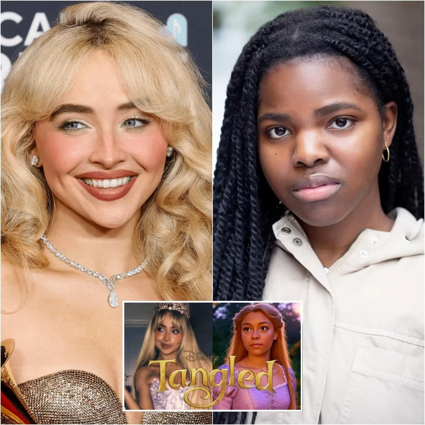Cover Image for RUMOR: Disney Has Backtracked And Will Announce The Cast Of “Tangled” In November. The Main Candidates For The Production Are Sabrina Carpenter And Francesca Amewudah-rivers.