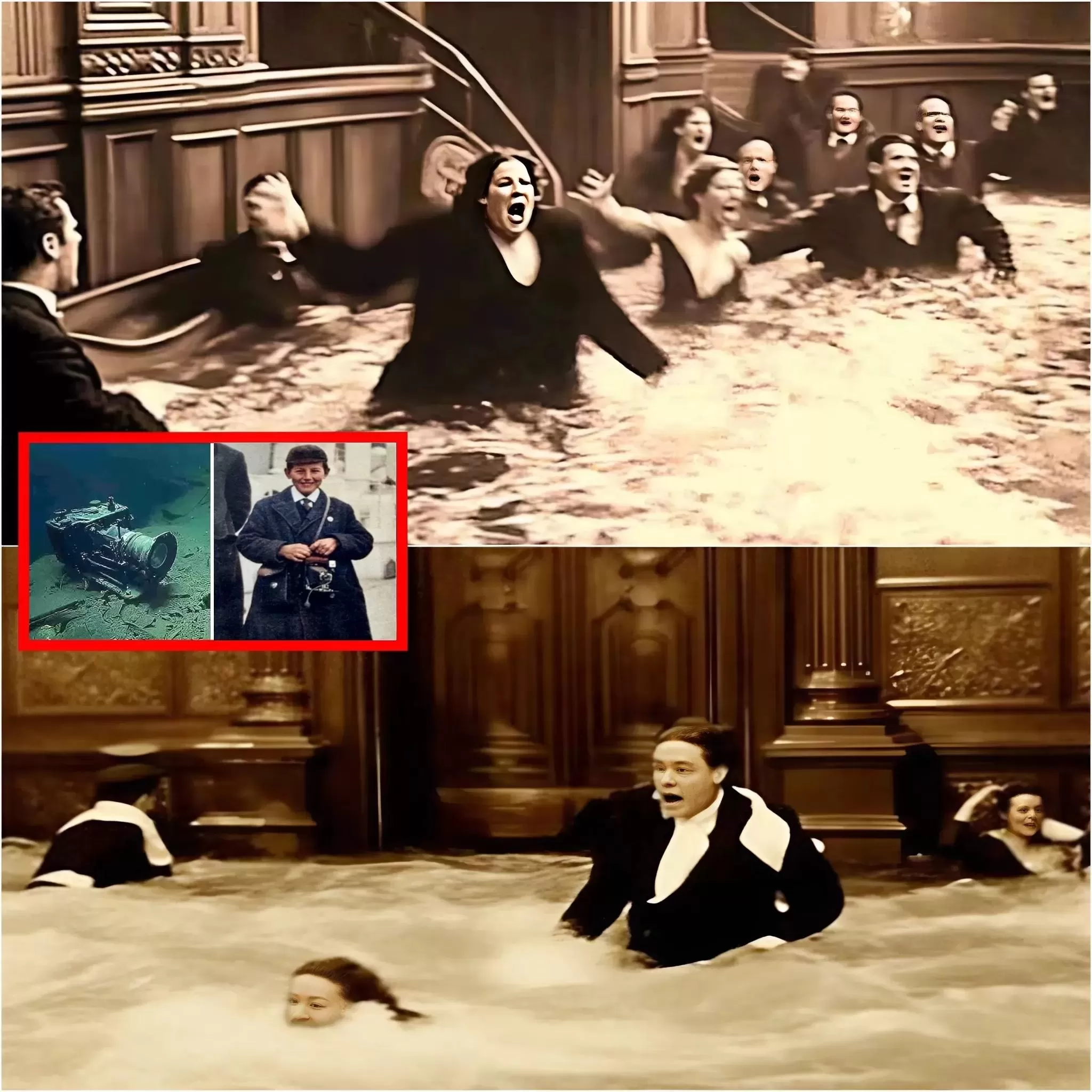 Cover Image for ¡Desacreditando Mitos! ¡El verdadero dueño de la cámara de 110 años encontrada en el Titanic REVELA secretos horribles que sorprenderán a todos!
