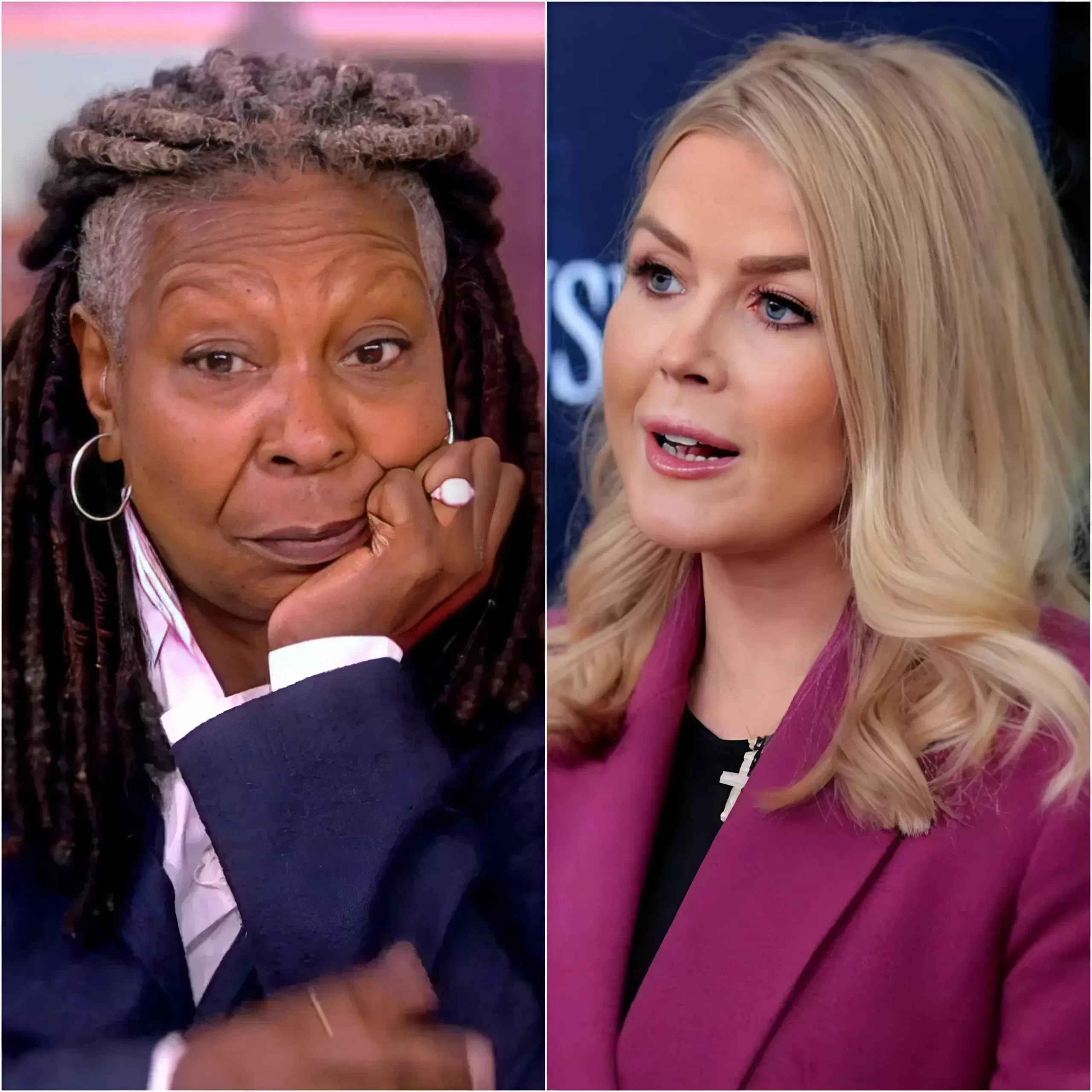 Cover Image for Karoline Leavitt calls for a boycott of ‘The View’ live on air—Fans erupt in cheers, flooding social media with praise: “Finally someone said it!” and forcing ABC to make its decision.