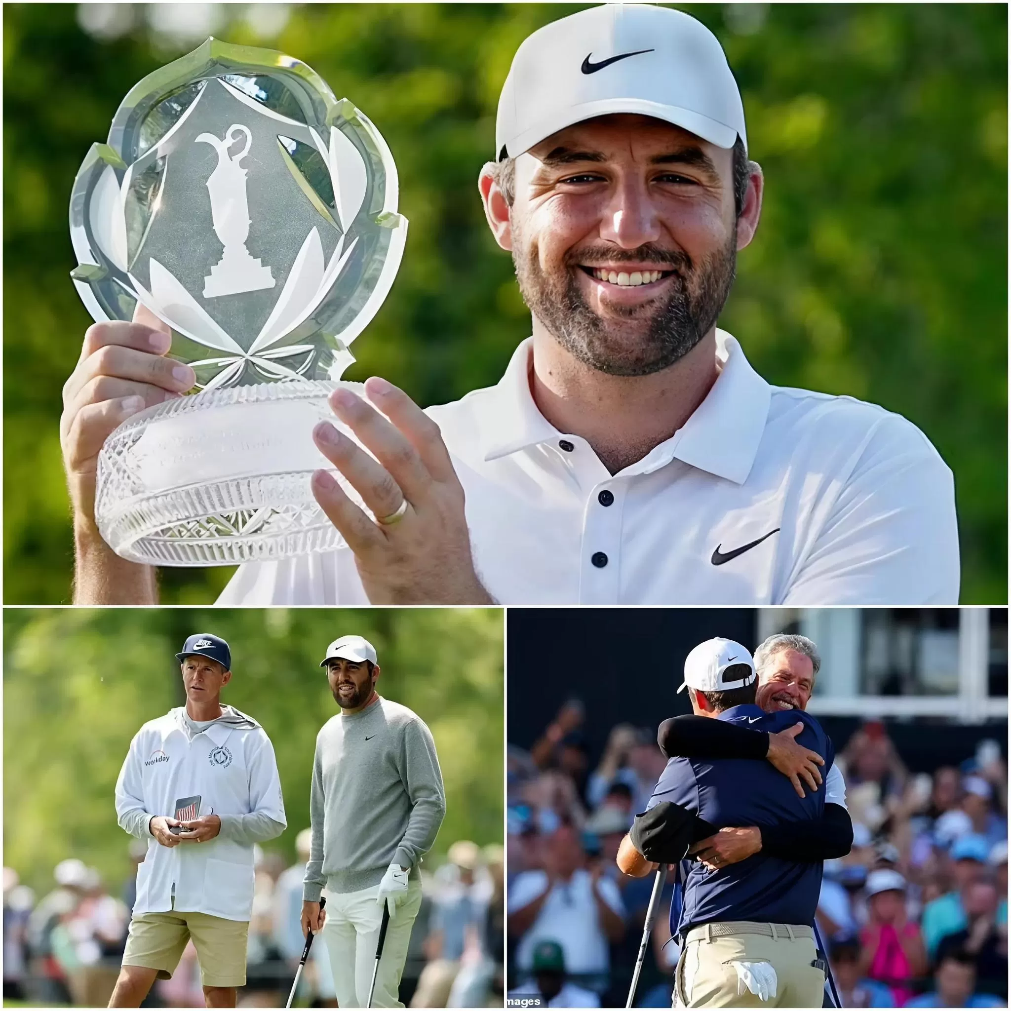Cover Image for Scottie Scheffler’s Caddie Ted Scott’s Incredible Earnings Revealed After World No 1’s Third Win In A Month