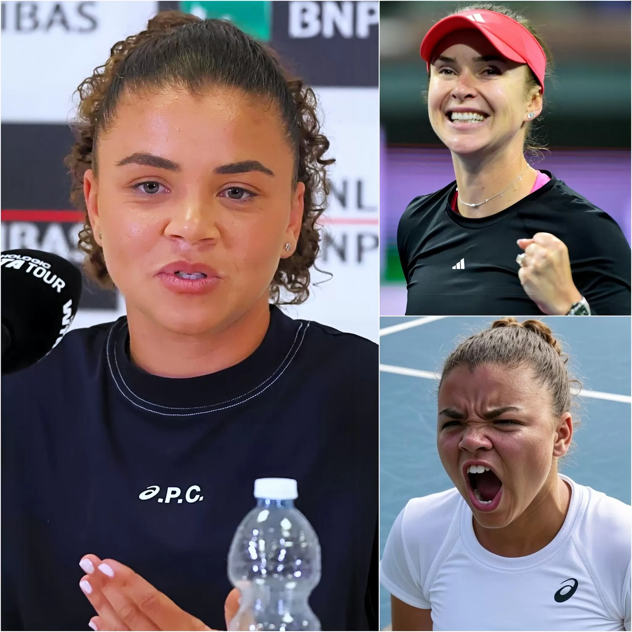 Cover Image for Elina Svitolina called her “A PUPPET”… but Jasmine Paolini didn’t scream. She responded — with just 17 calm but sharp words, bringing all the attention back to her. What she said revealed more about Elina’s past than years of press ever did. The full story👇
