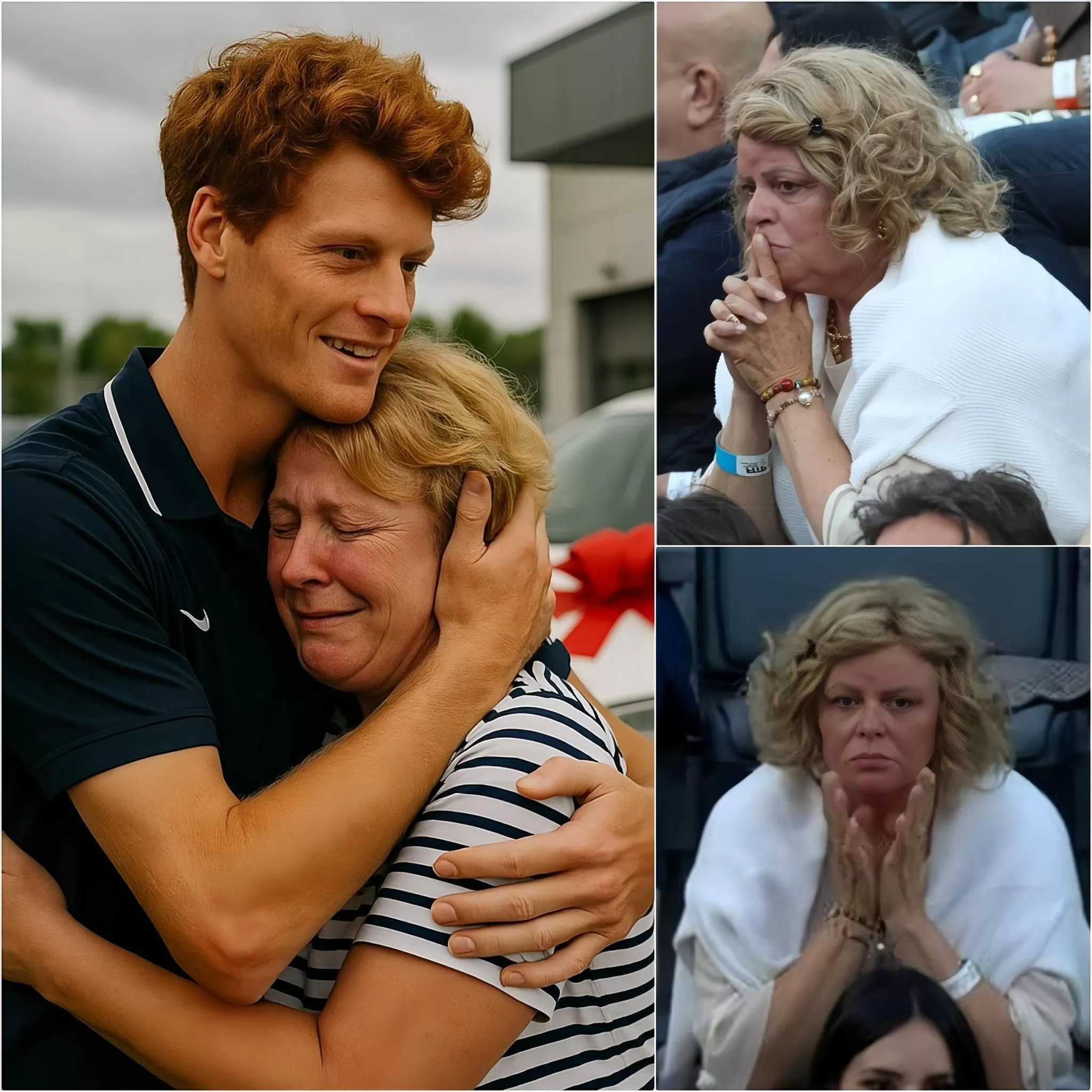 Cover Image for EMOZIONE SCIOCCANTE: Jannik Sinner PIANGE Davanti alle Telecamere, RIVELA che Userà Tutti i Soldi del Premio di Roland Garros per Salvare la Vita di Sua Madre Dopo Aver Scoperto la Sua Battaglia SEGRETA… Non Crederai a Cosa è Successo Dopo