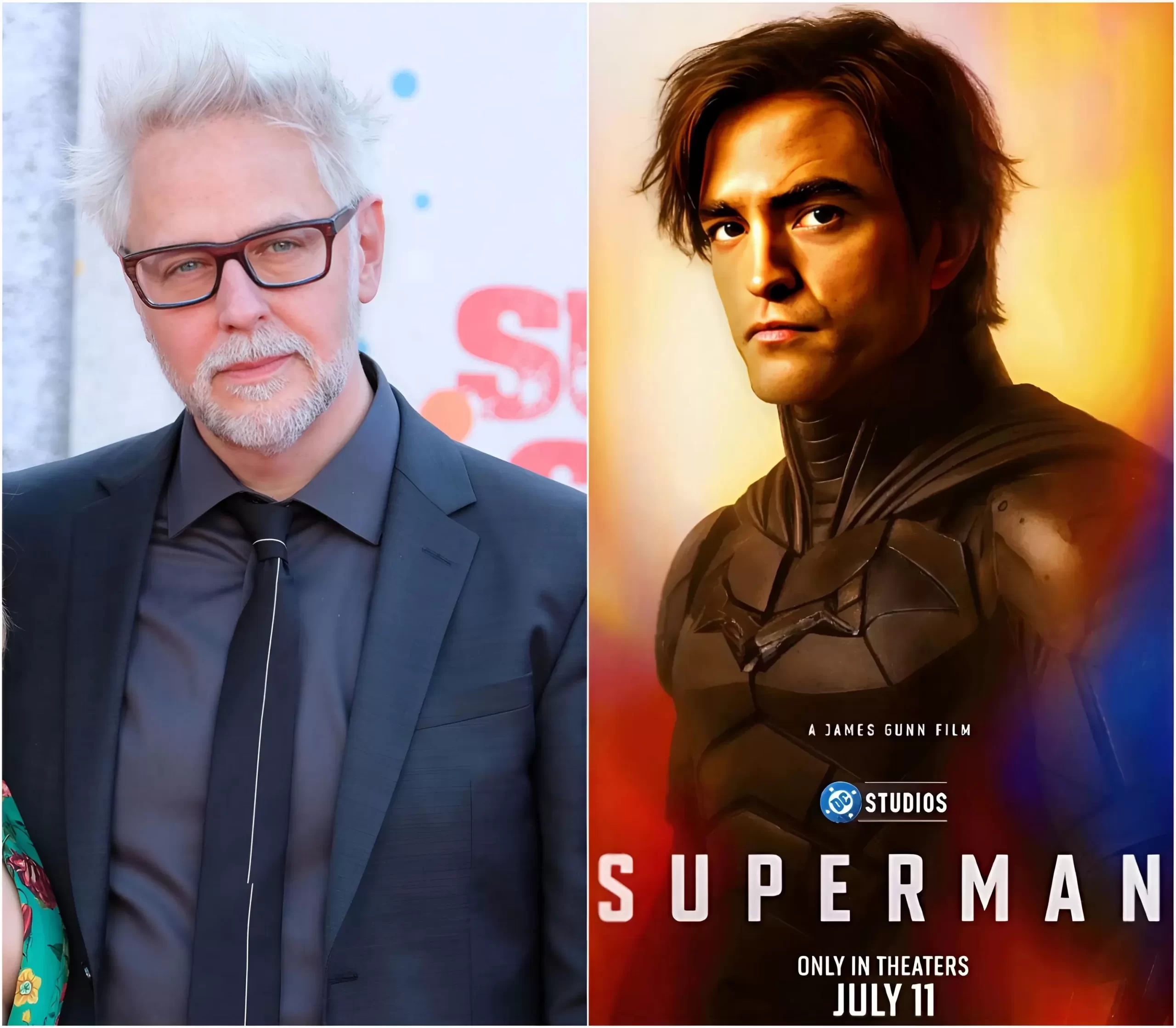 Cover Image for “Surprise Cameo in Superman” Many invited viewers screamed when they saw the scene where Robert Pattinson appeared as Batman in James Gunn’s Superman. Fans are speculating that James Gunn will rebuild the Justice League.