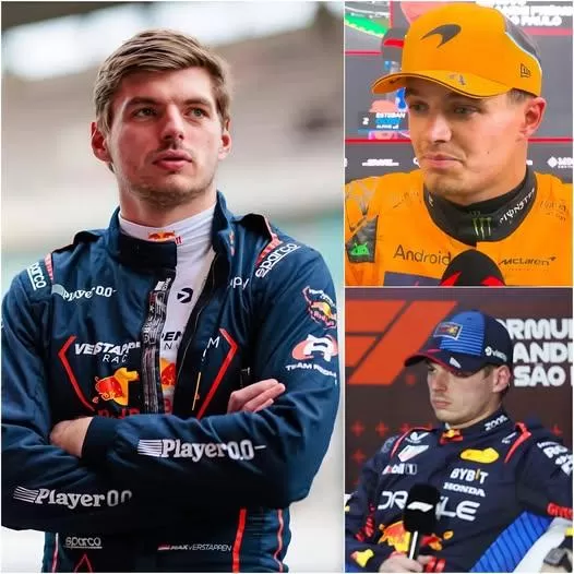 Cover Image for Lando Norris caused controversy when he said of Max Verstappen: ‘That’s why I think I’m a better driver than him.’ Verstappen eventually asked a question that silenced Norris.