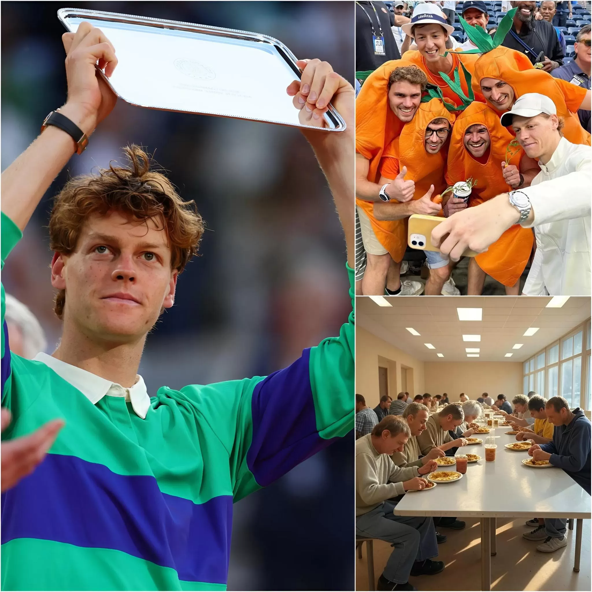 Cover Image for ESCLUSIVA: ESPN Sconvolge Rivelando che i Fan e Molti Italiani Hanno Beneficiato dal Secondo Posto di Jannik Sinner al Roland Garros, Lasciando i Tifosi di Tutto il Mondo Sbalorditi per le Azioni di Sinner verso i Suoi Fan