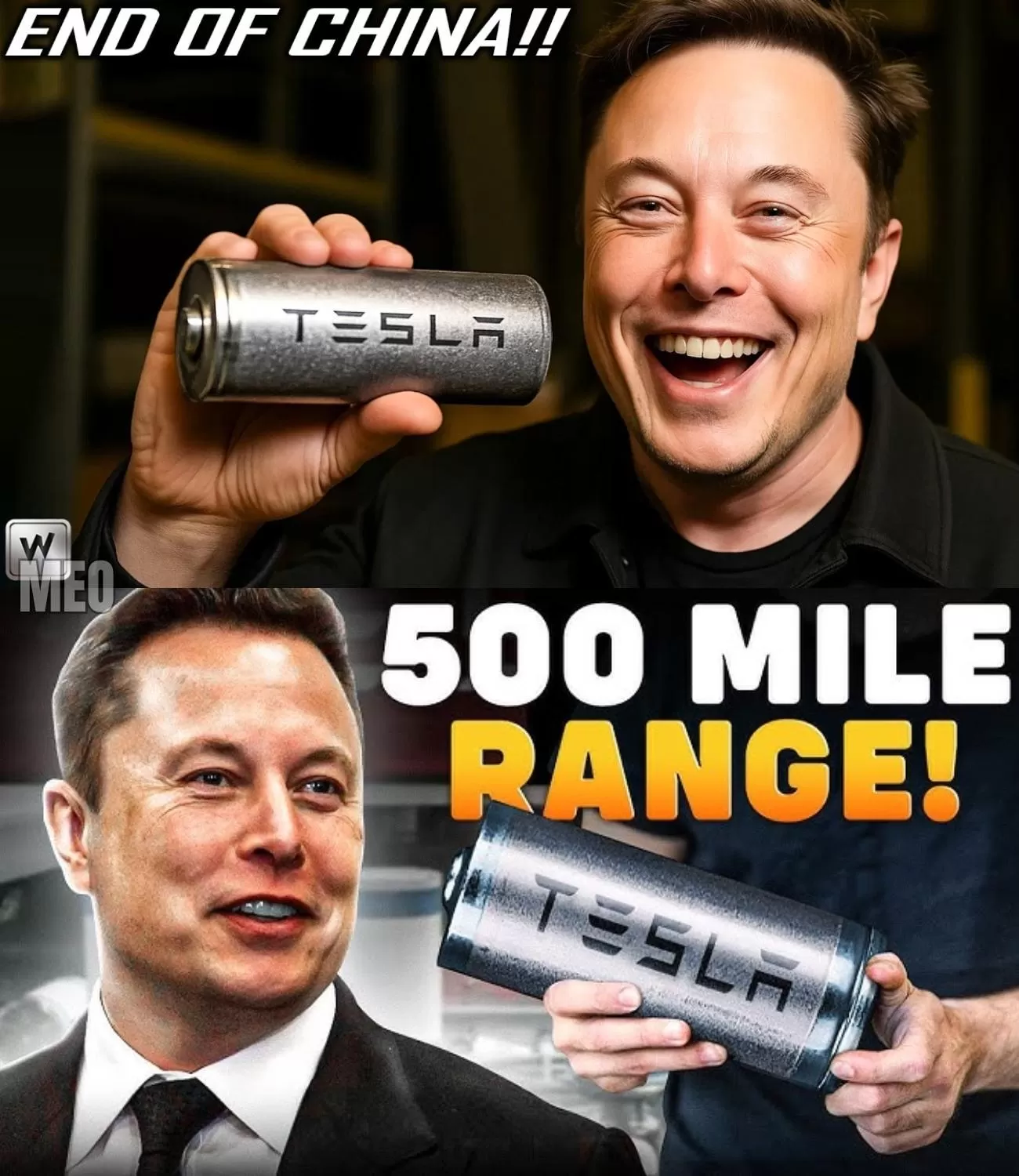 Cover Image for FINE DELLA CINA!! Elon Musk rivela la NUOVISSIMA batteria del Tesla Model 2 del 2026 che ha sconvolto l’intero settore.