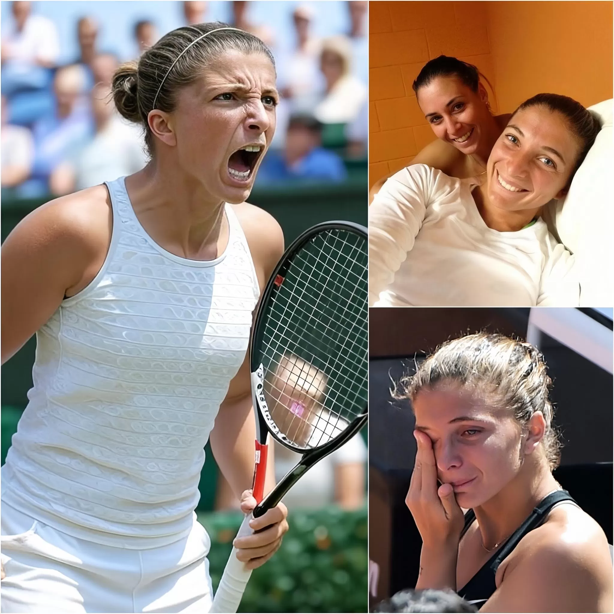 Cover Image for “Sono una DONNA al 100%” ha detto Sara Errani, aggiungendo che se i dubbianti hanno veramente bisogno di vedere qualcosa nelle sue mutande per credere che sia una donna, è pronta a mettere giù il microfono e sorprenderli… Successivamente, ha fatto una dichiarazione shock con 8 parole che ha fatto pentire tutti!”