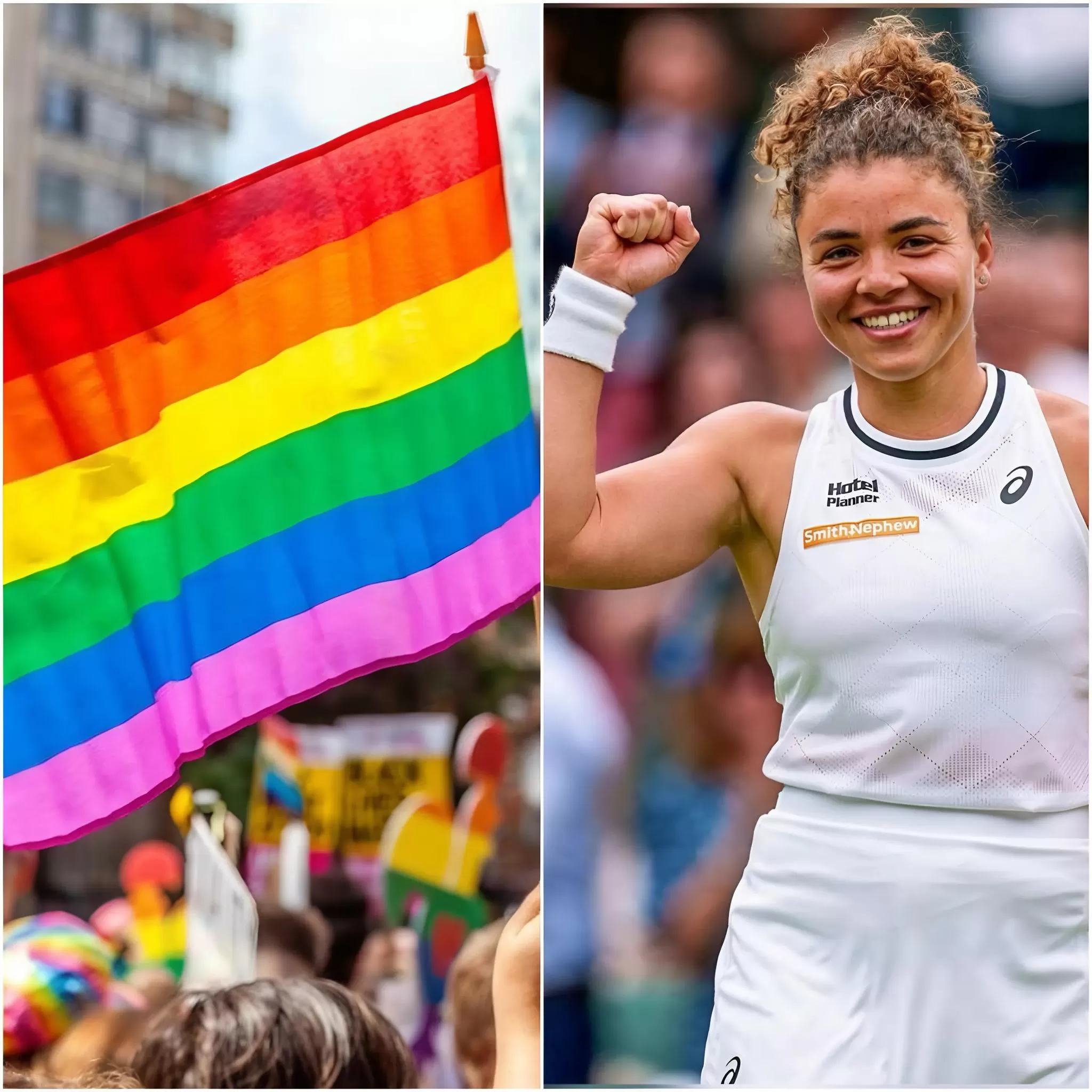 Cover Image for Jasmine Paolini, the Italian tennis player, has secretly donated a shocking amount of $2,000,000 to the LGBTQ+ community to celebrate Pride – And the incredible reason behind this gesture will leave you speechless…