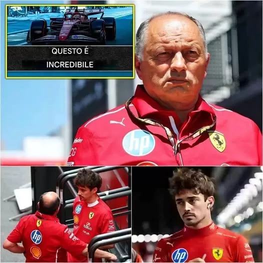 Cover Image for 🛑Breaking News: Leclerc Might Quit Ferrari – Is His Boss to Blame 😱👇