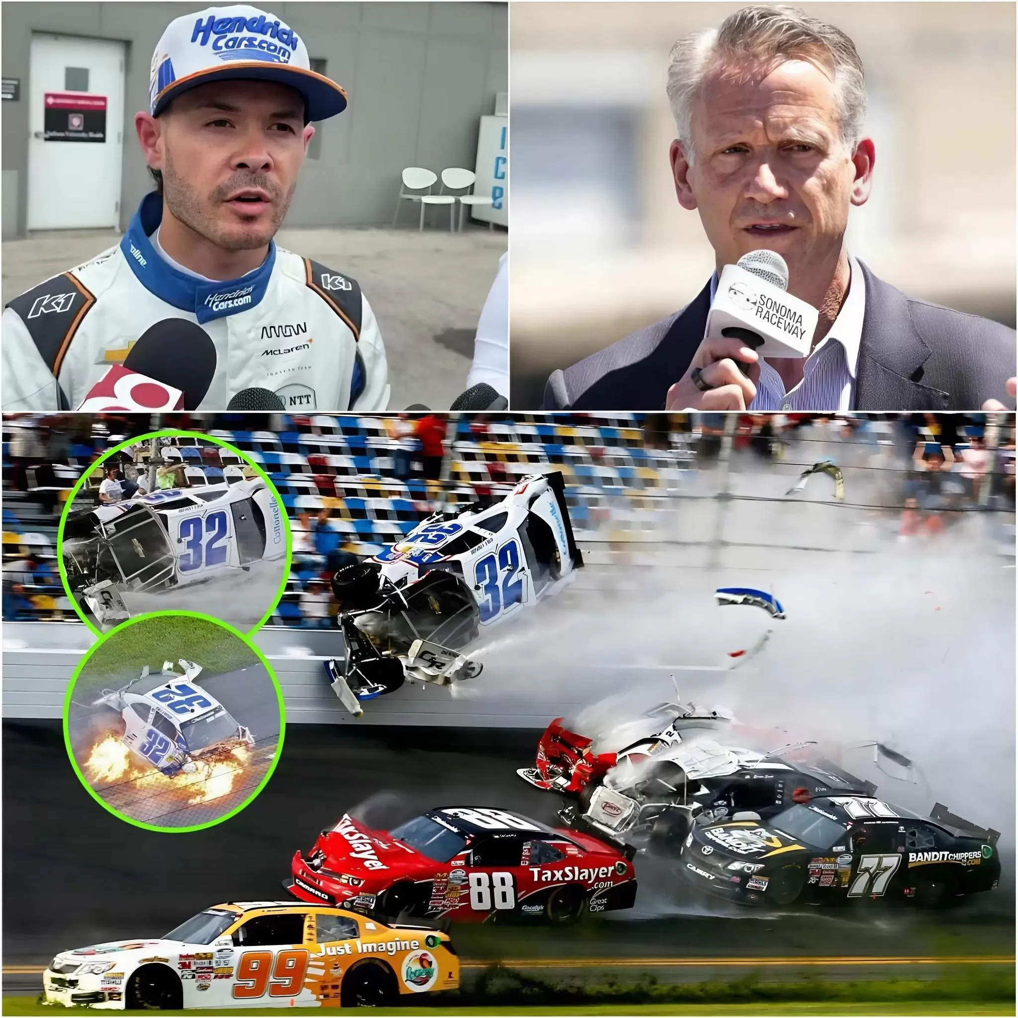Cover Image for 🛑“THIS IS HUGE!” What Really Happened with Kyle Larson After Nashville Will Shock You!