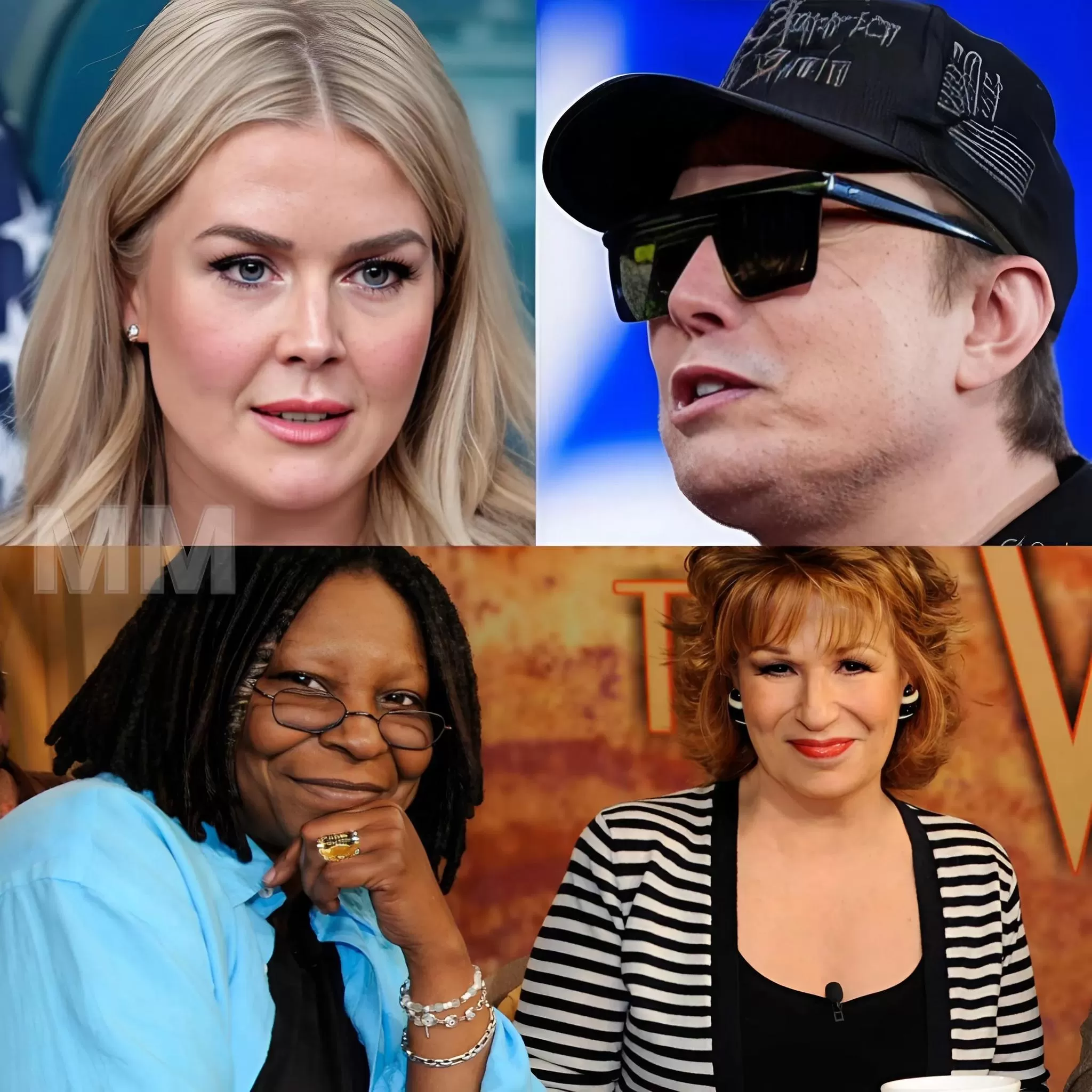 Cover Image for NACHRICHTEN: Erst vor zehn Minuten schockierten Karoline Leavitt und Elon Musk die Welt mit einem schockierenden Bericht über „The View“. Basierend auf einer Sammlung von Videos und Insiderberichten behaupten sie, die Talkshow habe „versteckte Absichten“ und eine „manipulative Handlung“. Leavitt sagte live auf Sendung: „Diese Show ist nicht nur eine Talkshow; hier werden Narrative manipuliert.“ Millionen fordern Antworten. Ist dies der Anfang vom Ende der umstrittensten Talkshow im Fernsehen?
