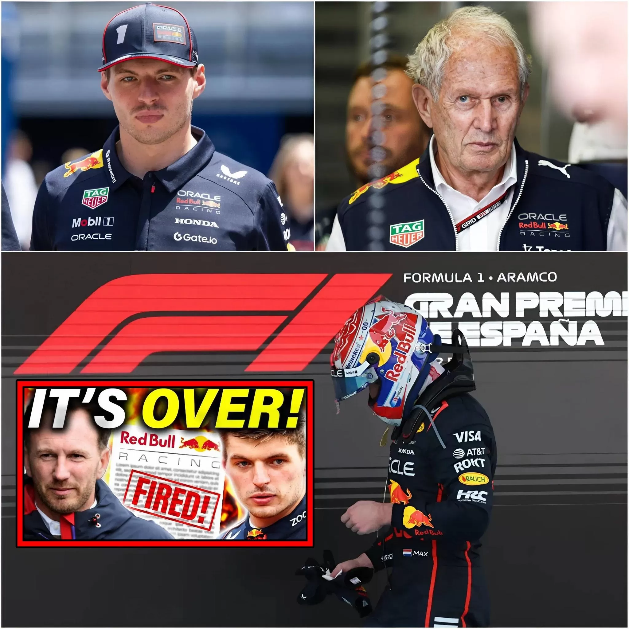 Cover Image for 📢OFFICIAL: Red Bull BANS Max Verstappen: “He’s not allowed to do that anymore”.