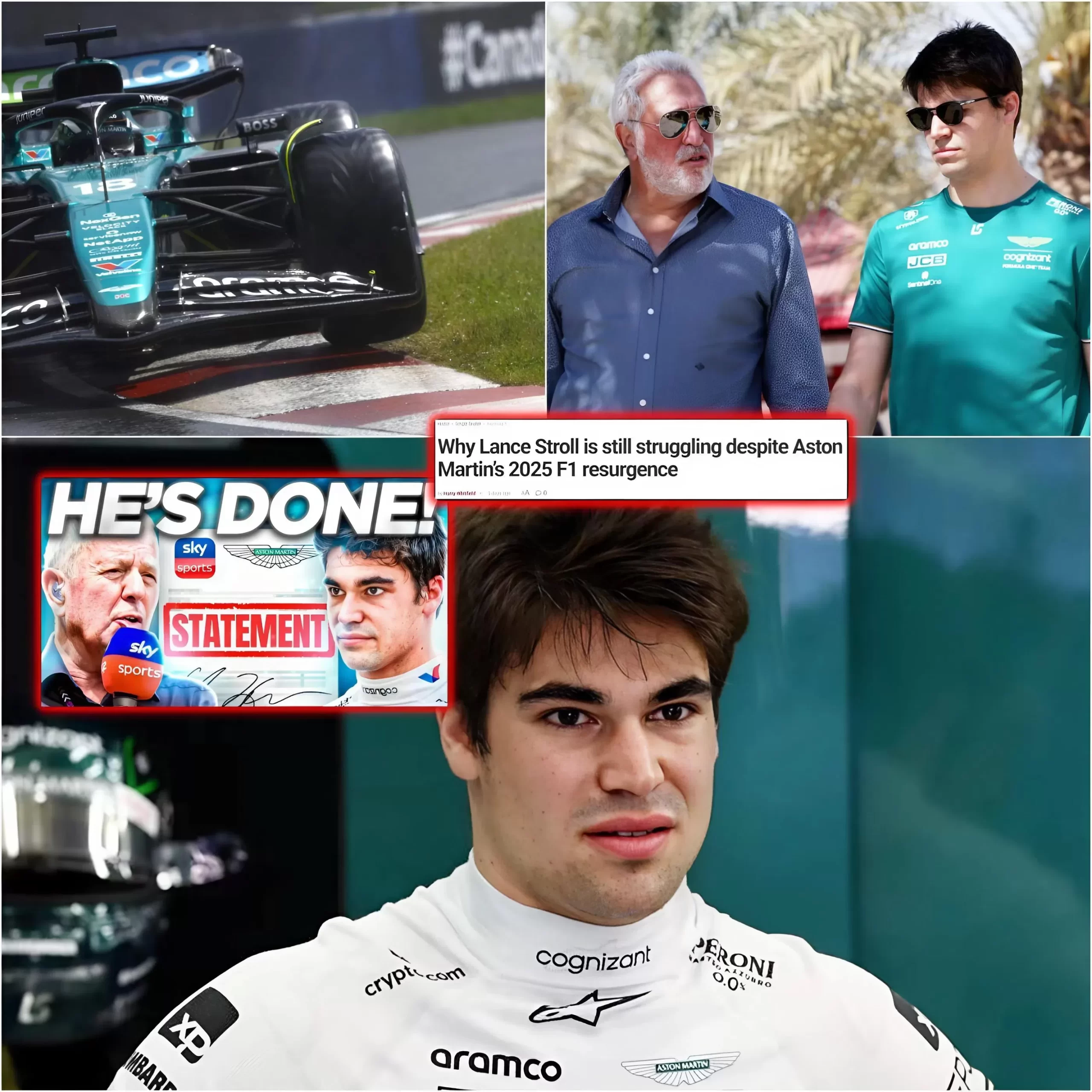 Cover Image for F1 NEWS🛑 Lance Stroll UNDER HUGE FIRE From F1 Media After SHOCKING STATEMENT Just Got REVEALED!