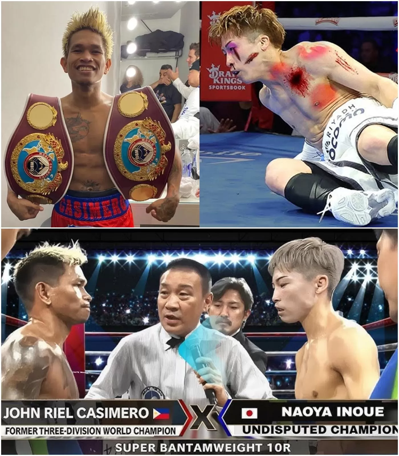 Cover Image for ¡LO IMPOSIBLE SUCEDIÓ! ¡Inoue DESTRUIDO por Casimero en el Round 10 – Récord invicto PERDIDO y un legado de $45 MILLONES en RUINAS!