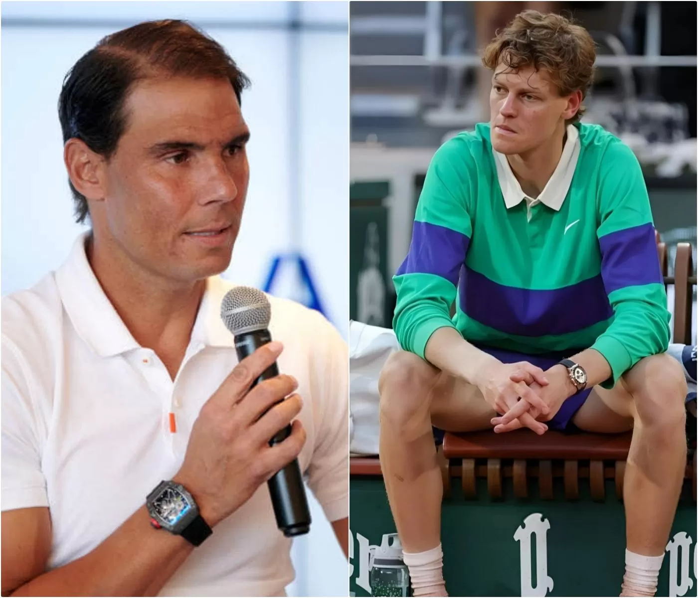 Cover Image for 🔴5 MINUTI FA A Wimbledon: Rafa Nadal ha sorpreso il mondo del tennis rivelando la sua previsione sul campione di Wimbledon di quest’anno, indicando che sarà Jannik Sinner, suscitando l’indignazione di molti per la sua dichiarazione. La risposta decisa di Rafa nel difendere Sinner con 8 parole forti ha fatto esultare i fan italiani, mentre Sinner è scoppiato in lacrime nel vedere il sostegno ricevuto!