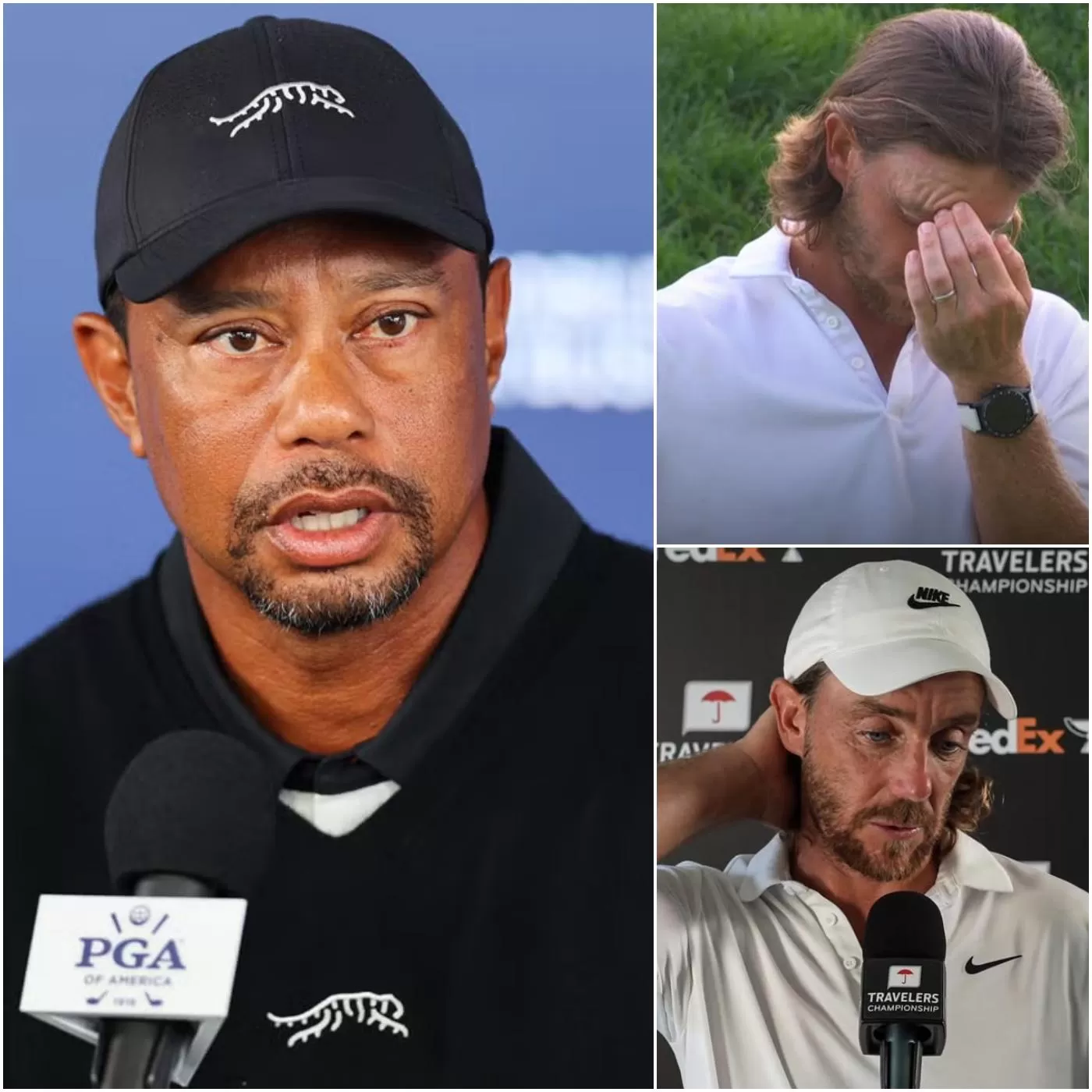 Cover Image for BREAKING: Legendary Tiger Woods Shares 5 Touching Words in Response to Tommy Fleetwood’s Struggles After Heartbreaking Announcement…