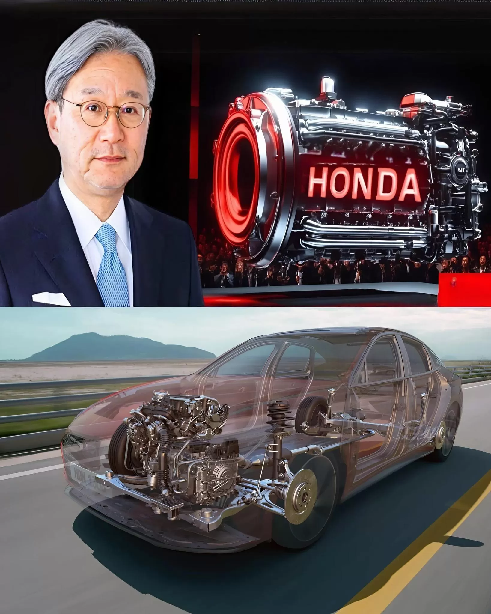 Cover Image for NOTICIA IMPACTANTE: El CEO de Honda anuncia oficialmente: “¡Este nuevo motor destruirá por completo la industria de los vehículos eléctricos!” Toshihiro Mibe, CEO de Honda, acaba de sorprender al mundo del automovilismo con una declaración impactante sobre una nueva tecnología de motor destinada a acabar completamente con la era de los vehículos eléctricos.