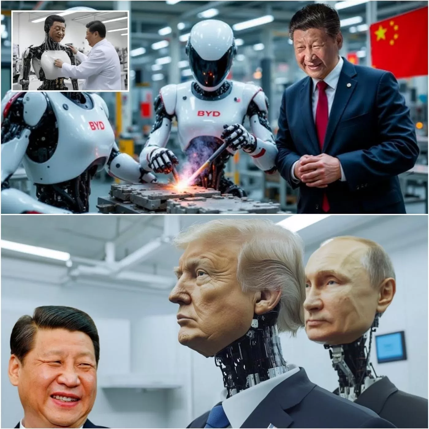 Cover Image for ESTADOS UNIDOS Y RUSIA TIENEN MIEDO: Los robots chinos de nueva generación ya están entre nosotros: la verdadera amenaza de 2030