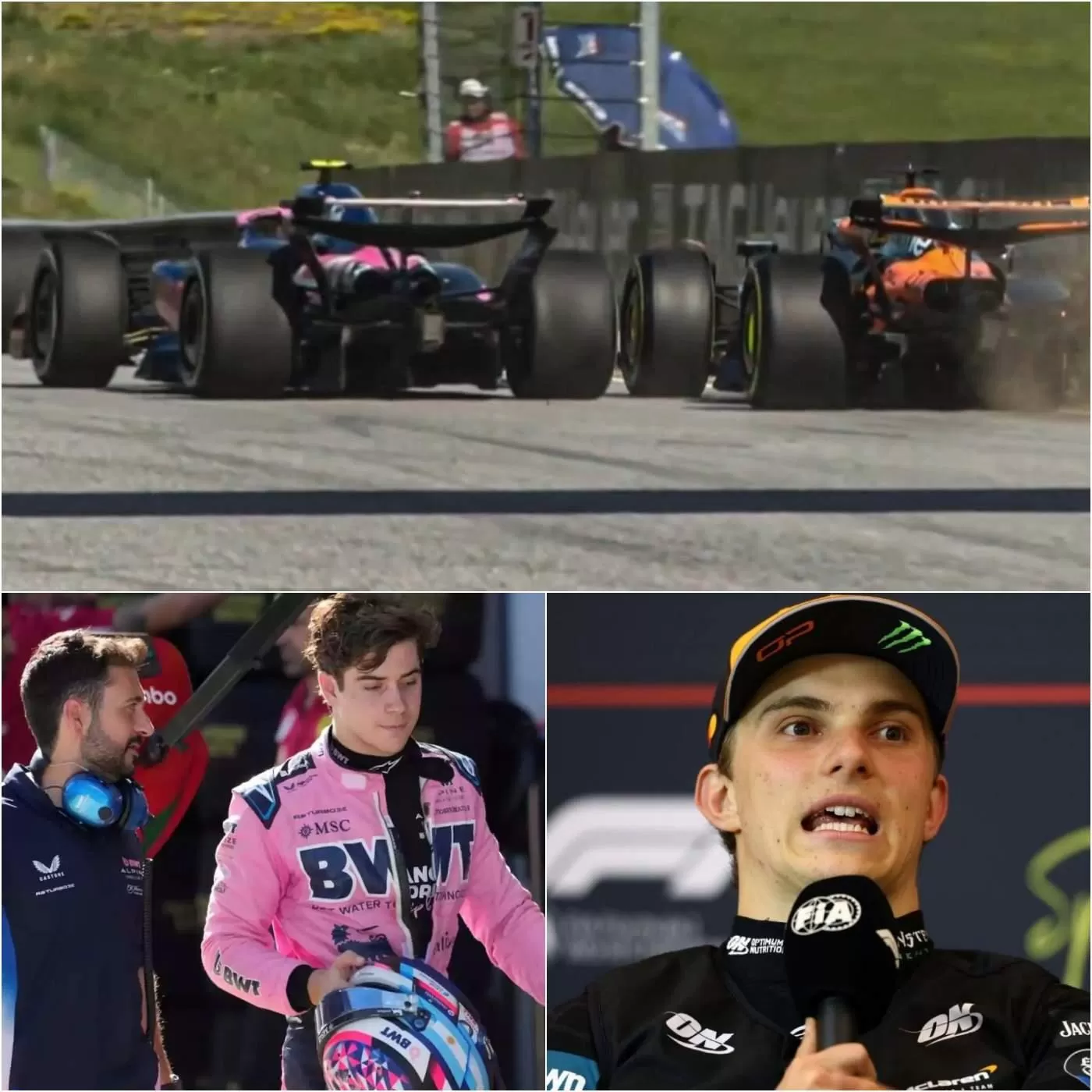 Cover Image for 💥 ¡GRAN BOMBAZO EN LA FÓRMULA 1! La dirección de carrera y los comisarios acaban de tomar una decisión polémica sobre la sanción a Franco Colapinto, mientras Oscar Piastri lanza una “bomba mediática” que sacude todo el paddock.