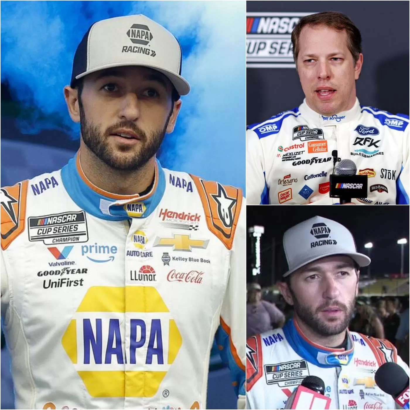 Cover Image for Brad Keselowski made a “SHAMEFUL” comment about Chase Elliott in Atlanta; Chase Elliott immediately responded with nine strong words, forcing Keselowski to issue a public apology…