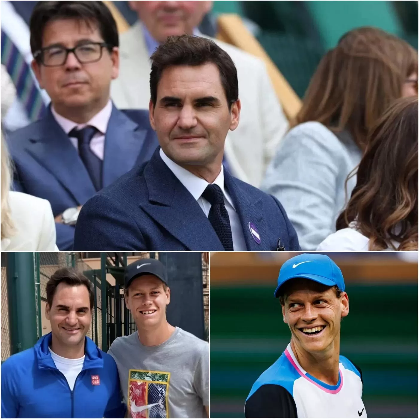Cover Image for Roger Federer sorprende al hablar abiertamente sobre Sinner: “Lo que le está sucediendo a Sinner es un crimen contra el tenis. ¿Cómo se puede ser tan cruel y abandonar a un joven de 23 años que lleva sobre sus hombros el peso de toda una nación?”. También lanza una advertencia de diez palabras que conmociona a todo el mundo y desata una intensa controversia. Sinner responde en cinco minutos…