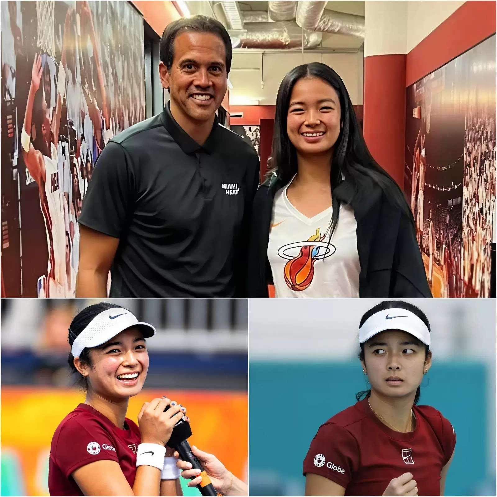 Cover Image for Wimbledon kicks off with Alexandra Eala appearing visibly exhausted and anxious. Her coach revealed in an interview that she had gone three sleepless nights, training non-stop in preparation for the tournament. He also hinted at a shocking revelation: “If Alex Eala exits Wimbledon early, she will make a BOMBSHELL ANNOUNCEMENT…”