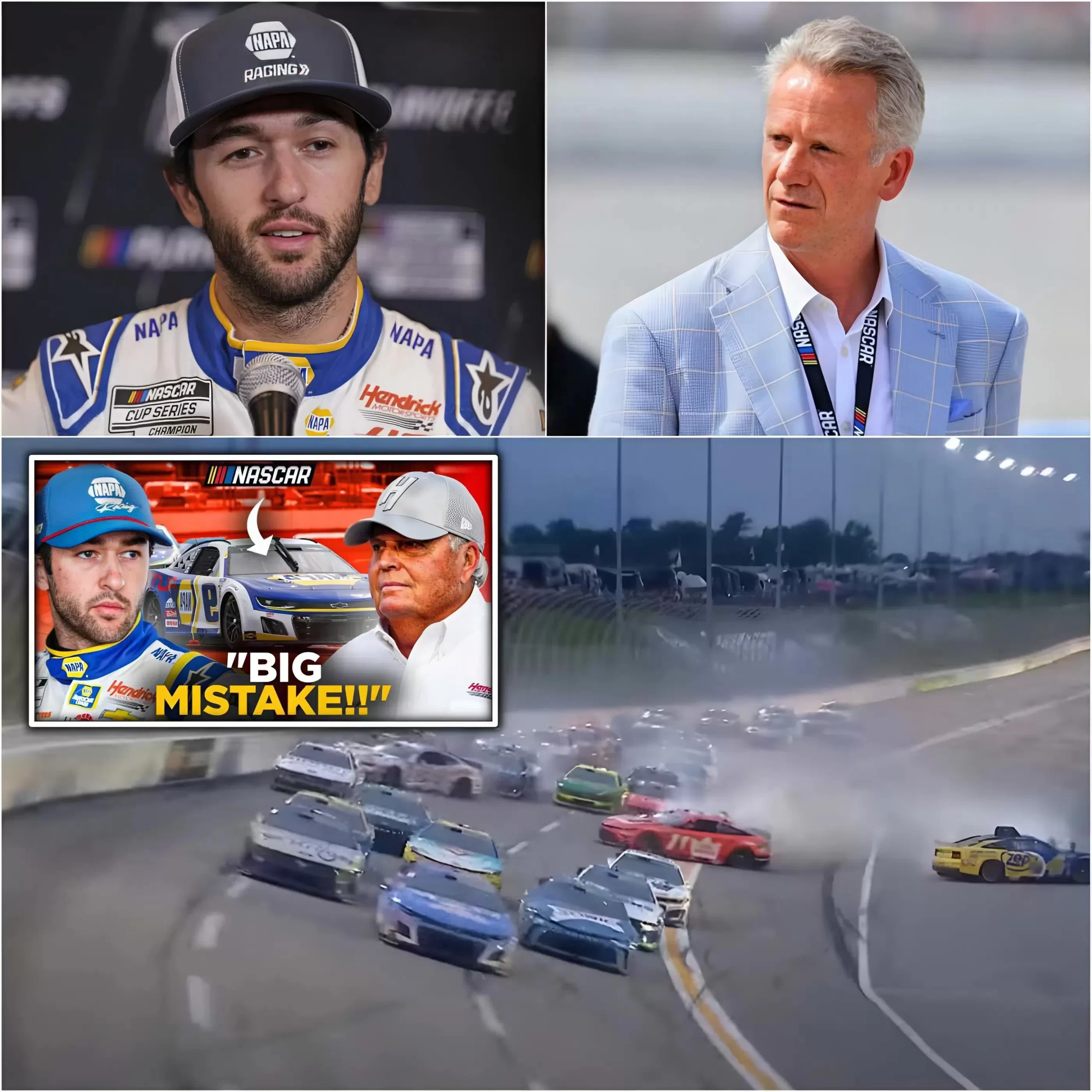 Cover Image for NASCAR BOMBSHELL🛑 Chase Elliot BREAKS SILENCE After HUGE EVIDENCE and Shocks Everyone!