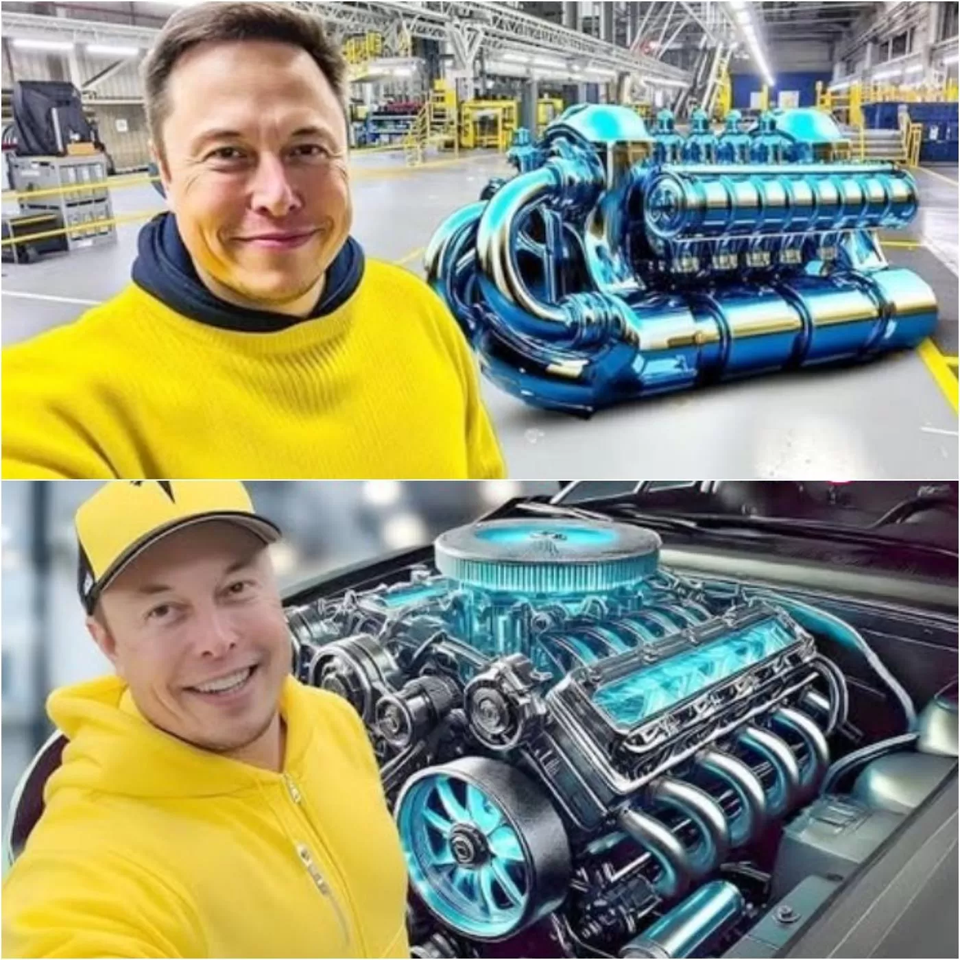 Cover Image for Elon Musk lanza una bomba: el revolucionario motor de agua de Tesla podría cambiarlo todo. En un anuncio impactante, Elon Musk presentó una innovación de Tesla que nadie esperaba: un motor de vanguardia que funciona con agua. ¿Podría ser este el avance que haga obsoletos los combustibles fósiles y las baterías de litio? Las implicaciones son enormes, y la tecnología detrás de esto es aún más sorprendente.