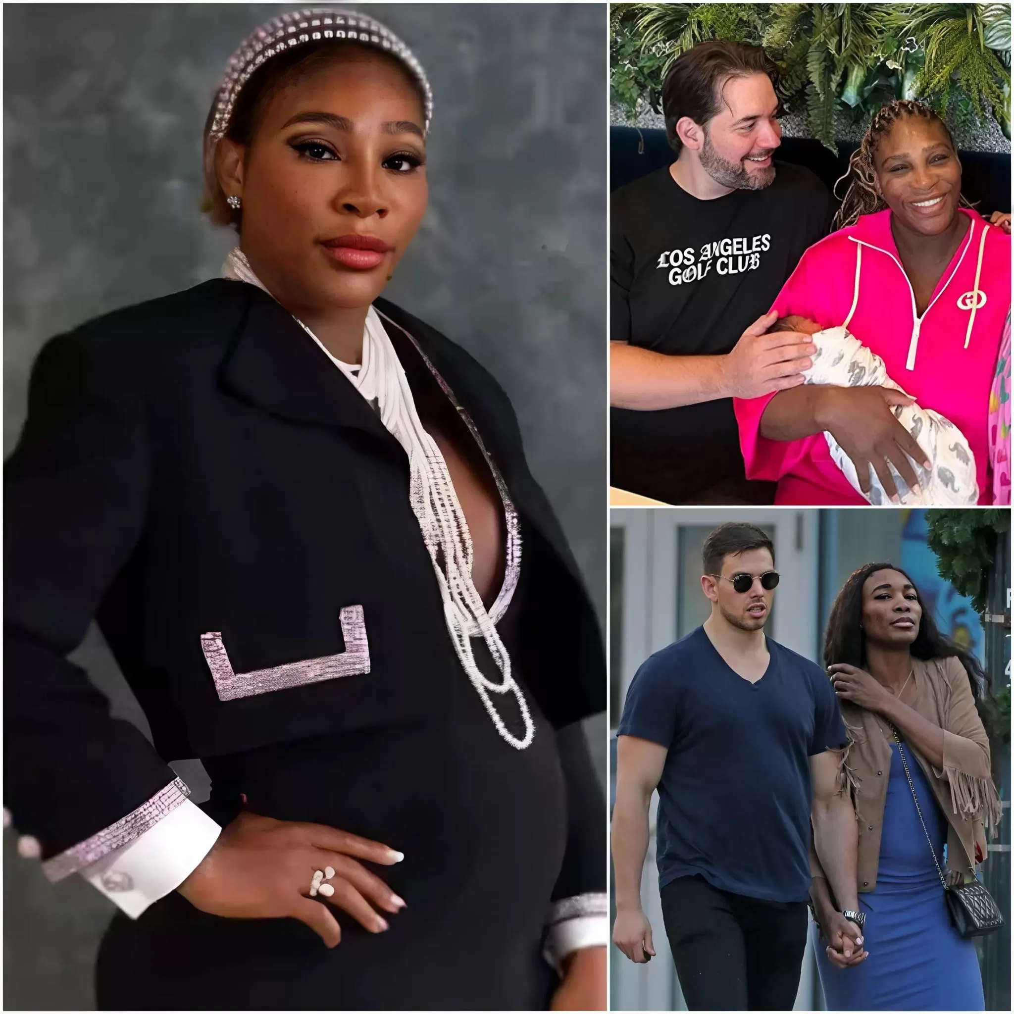 Cover Image for Venus Williams, the 43-year-old tennis legend, brings us good news by welcoming her first child with her partner. Venus’s sister, Serena, was truly surprised by this event, bringing joy to fans of the Williams family.