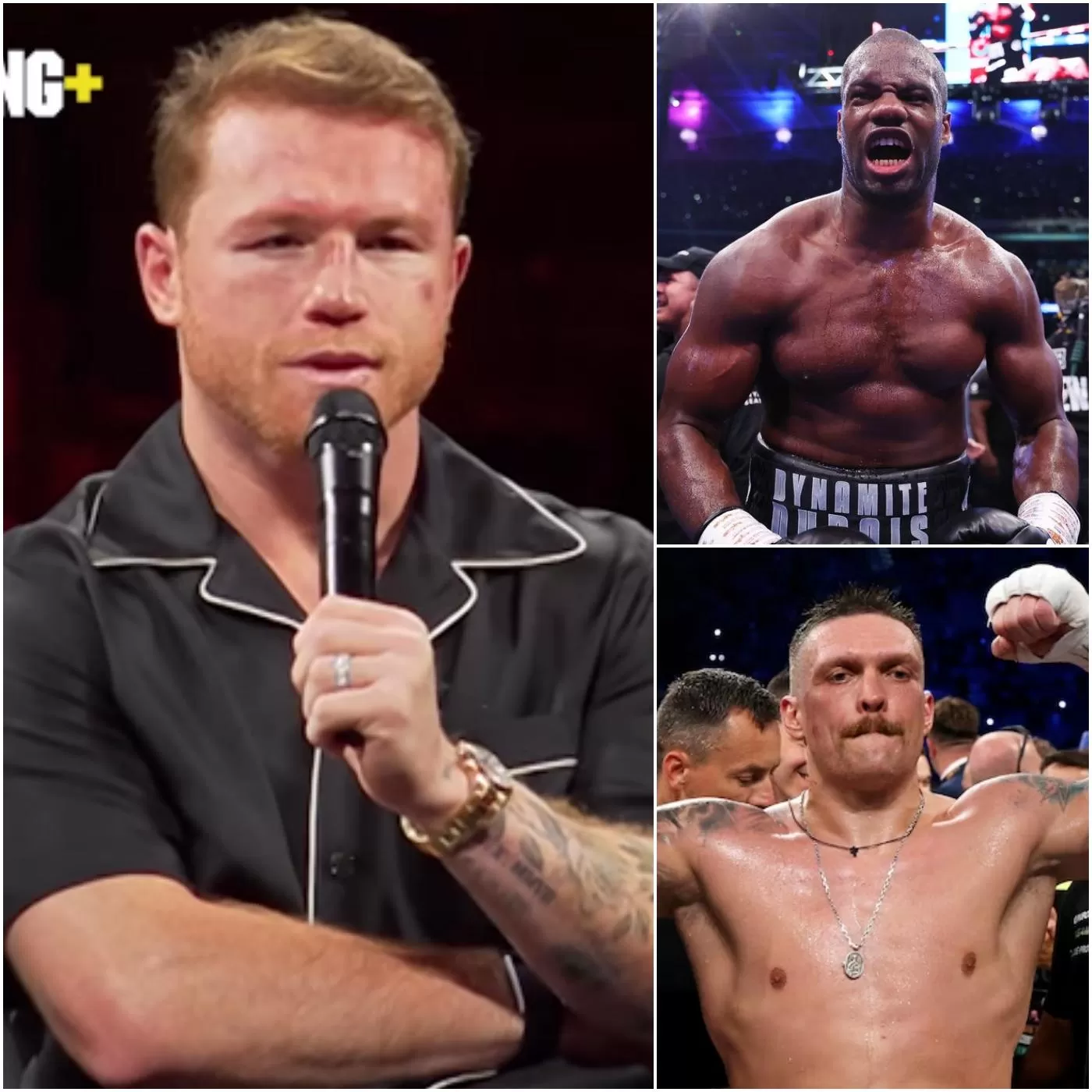 Cover Image for BREAKING NEWS: Canelo Alvarez Drops BOMBSHELL Prediction on Usyk vs. Dubois 2! You Won’t Believe Who Will Win!👇