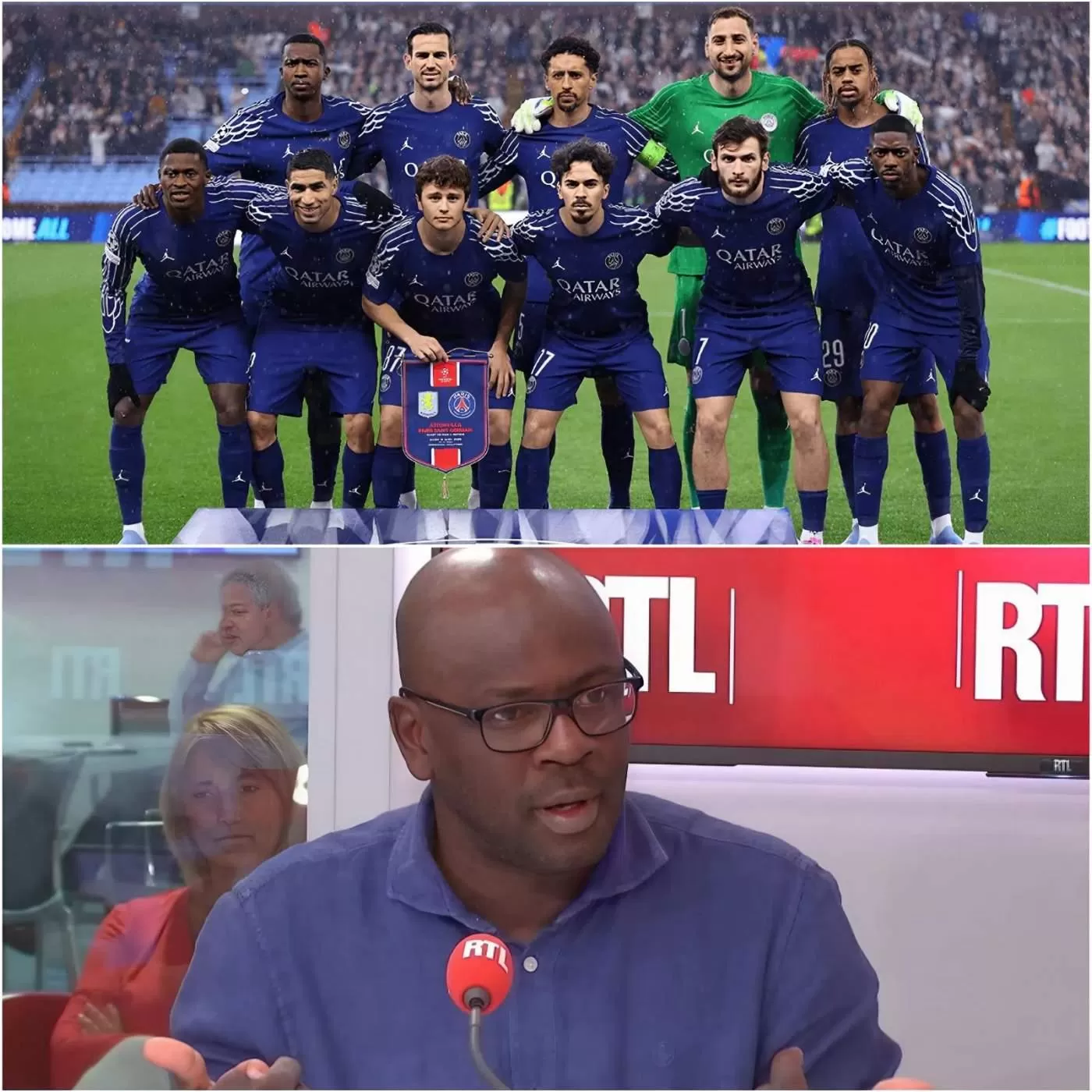 Cover Image for « Il n’a pas le niveau pour être titulaire, ses compétences ne valent même pas la moitié de celles de Marcus Thuram », a déclaré Lilian Thuram, pointant du doigt la cause de la défaite du PSG face à Chelsea et exigeant le licenciement d’un joueur régulièrement titularisé.