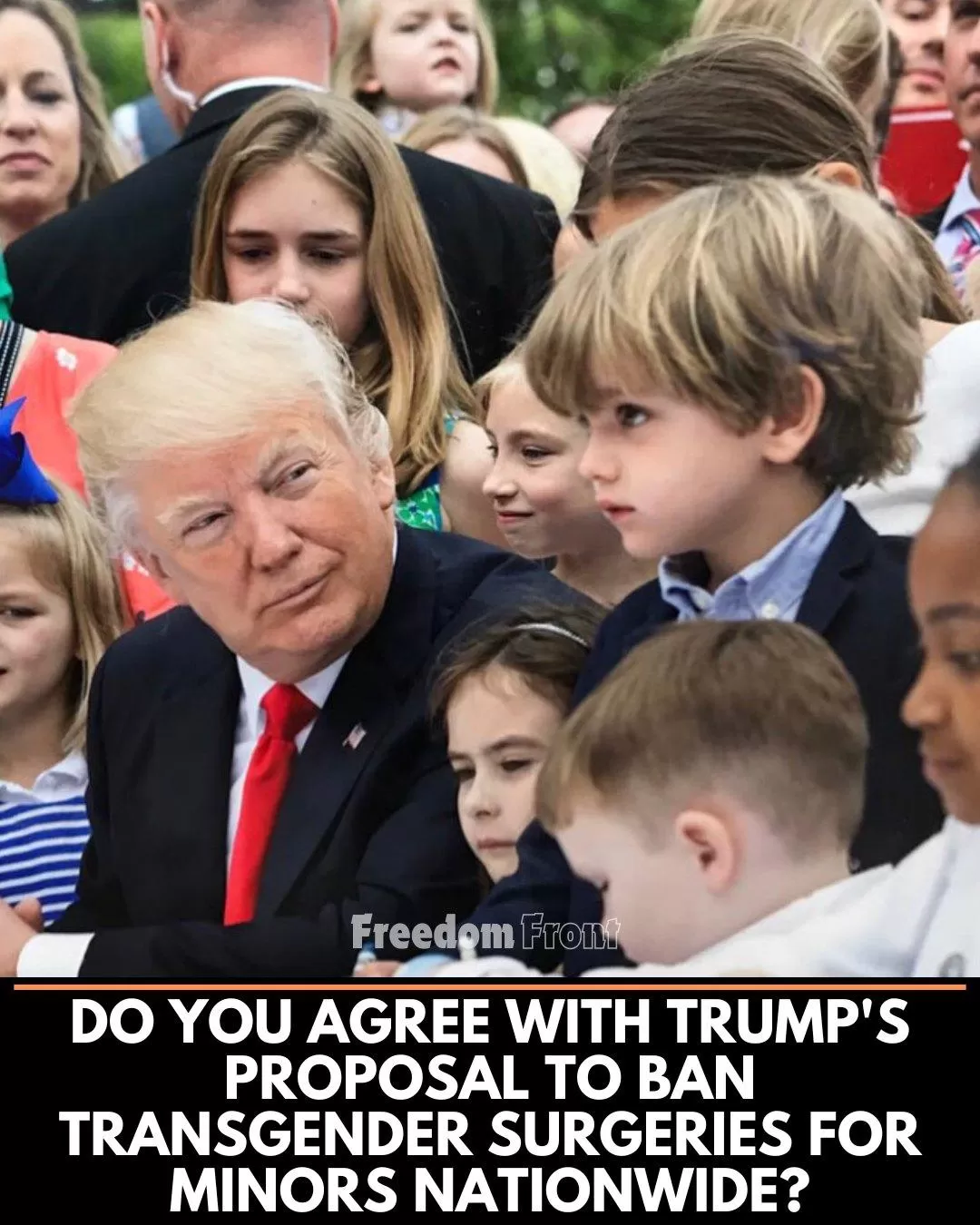 Cover Image for HORRIFYING: Trump Oversteps Authority, Ruthlessly Bans Transgender Surgeries for Minors – A Sinister Plot to Militarize Human Rights?