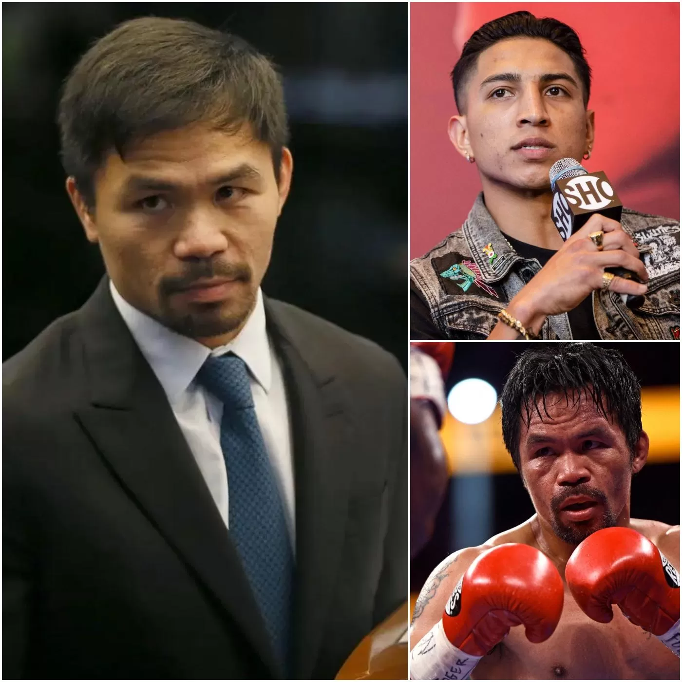 Cover Image for ÚLTIMA HORA: Mario Barrios sorprendió al mundo al llamar a Manny Pacquiao un “bajito bastardo” durante una transmisión en vivo, y Pacquiao respondió inmediatamente con nueve palabras que dejaron a Barrios sin palabras.