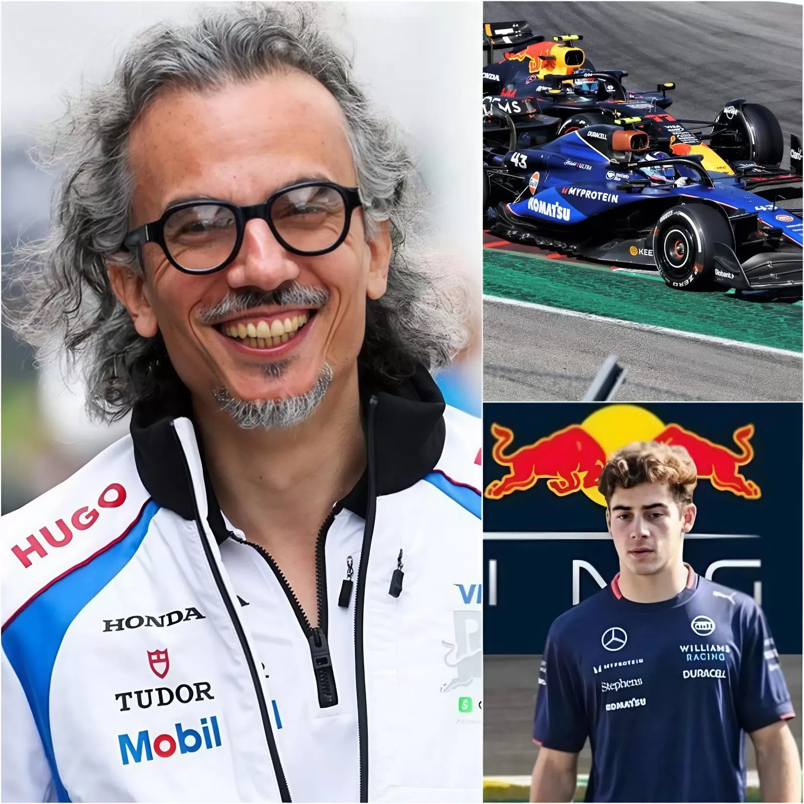 Cover Image for NOTICIA FELIZ: El director de Red Bull, Laurent Mekies, elogió sin cesar a Franco Colapinto después de una prueba secreta con el joven piloto de Alpine, y tomó una decisión inmediata con un contrato que está causando revuelo en la F1. Se acerca el Max Verstappen 2.0.