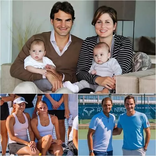 Cover Image for Federer’s twin daughters, Myla and Charlene, were spotted at Nadal’s academy in Mallorca. Roger Federer surprised everyone with a bold statement about his future plans for his two daughters, promising a “big surprise” later this year.👇👇