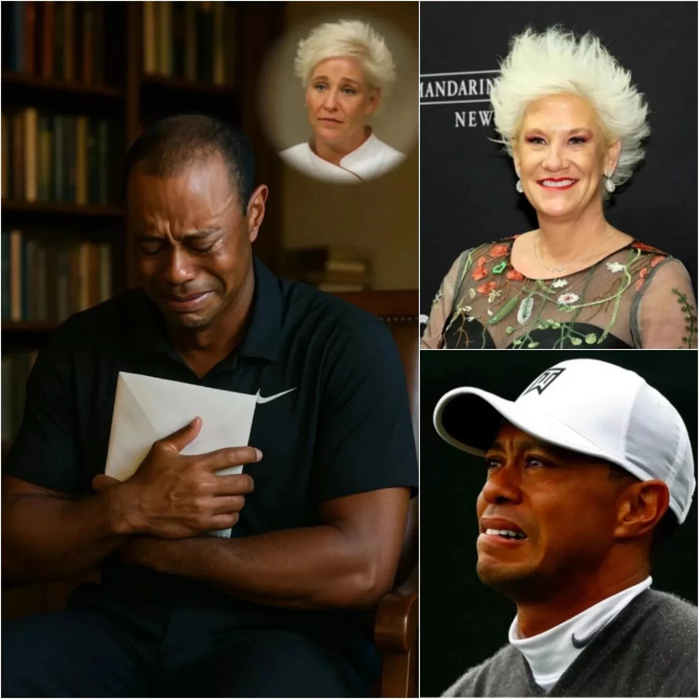 Cover Image for SAD NEWS: Tiger Woods and His Last Best Friend – The Unsent Letter Becomes The Final Goodbye… They once laughed together over glasses of wine… Now, only one remains, facing the silence.