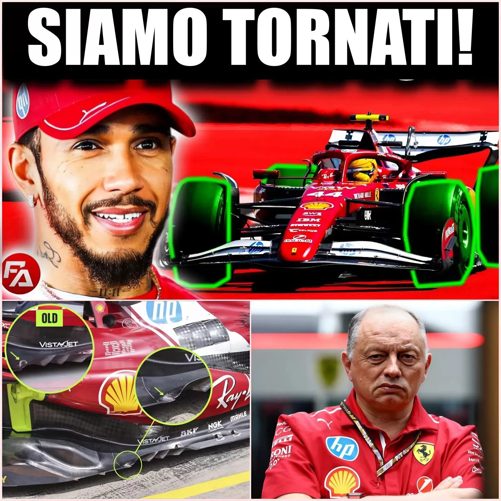 Cover Image for F1 BOMBA🚨 Ciò che la Ferrari HA APPENA ANNUNCIATO per la SF-25 CAMBIA TUTTO!