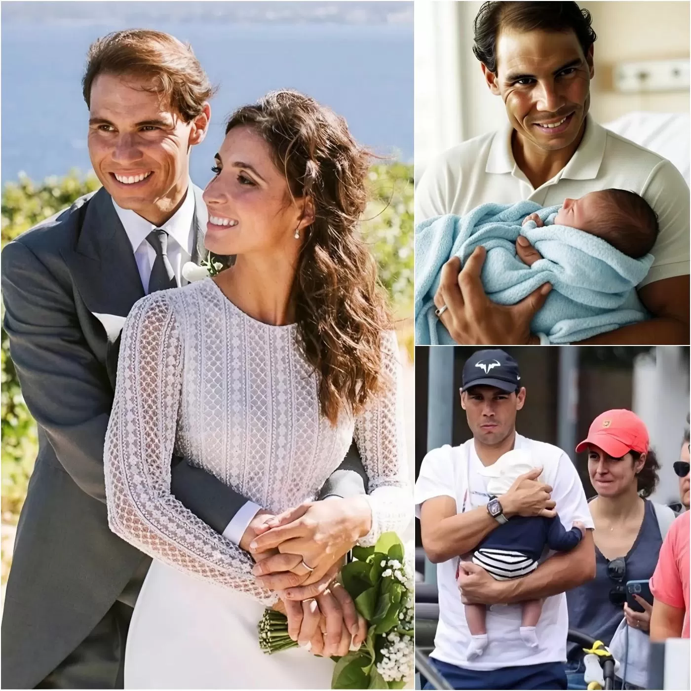 Cover Image for Good news! Rafael Nadal ANNOUNCES that his wife, Xisca Perelló, has happily and joyfully welcomed their second child. He has revealed the baby’s name and gender, and fans around the world have rushed to congratulate them!