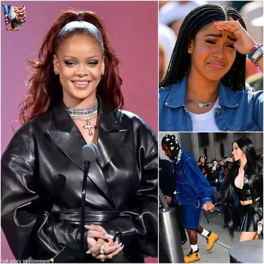 Cover Image for Le message de 11 mots de Rihanna à Cardi B et Stefon Diggs choque Hollywood — La réponse émouvante de Cardi fait des vagues dans toute l’industrie du divertissement. À la surprise générale, Rihanna a envoyé un message court mais puissant de 11 mots à Cardi B et à la star de la NFL Stefon Diggs — et l’émoi à Hollywood a été immédiat.