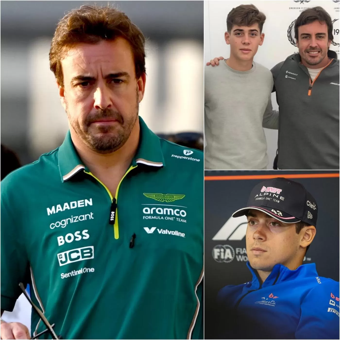 Cover Image for “¡LISTO PARA CONTINUAR!”: Fernando Alonso envió 2 mensajes llenos de emoción a Colapinto antes del GP de Hungría 2025.