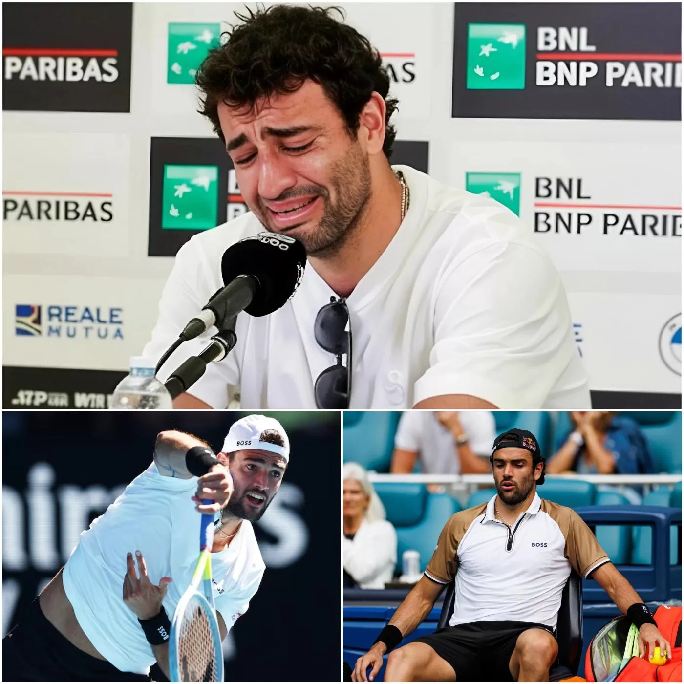 Cover Image for 🔴NOTIZIA SHOCK: Dopo una serie di infortuni nei tornei, Matteo Berrettini ha SORPRESO tutti annunciando che l’US Open 2025 sarà l’ultimo torneo della sua carriera, ritirandosi dal tennis. In lacrime, ha rivelato…