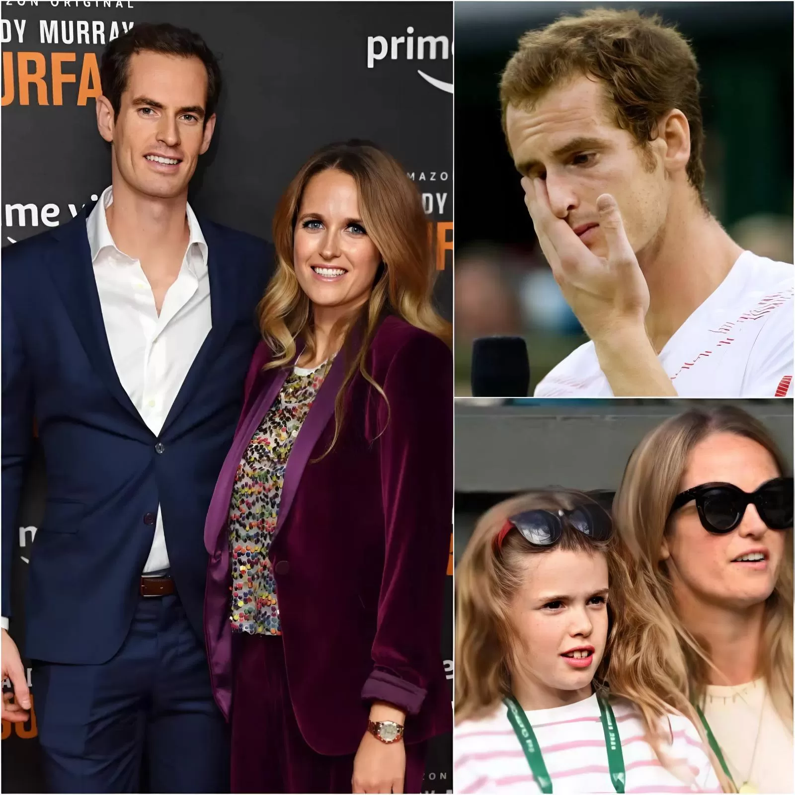 Cover Image for After 10 years of secrecy, Andy Murray and his wife are forced to reveal IMPORTANT news about Edie Murray, confirming the rumors: “Turns out my daughter is…”