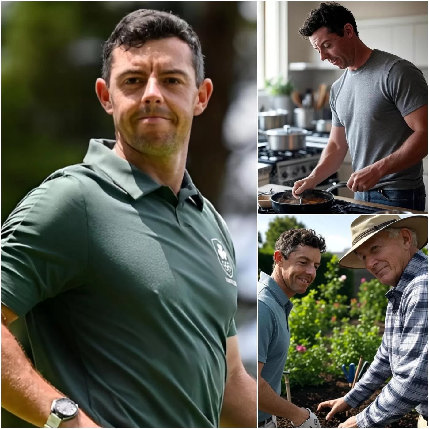 Cover Image for 🛑Rory McIlroy quietly declined an invitation to a lavish post-tournament party to spend a rare week off with his parents – “No success is big enough if you can’t share it with your family” – the image of him cooking, sweeping the yard, taking his father for a walk and listening to his mother tell old stories made the whole of Northern Ireland choke up, the online community shed tears and the world once again admired the simple, profound qualities of the most beloved champion in the golf world.